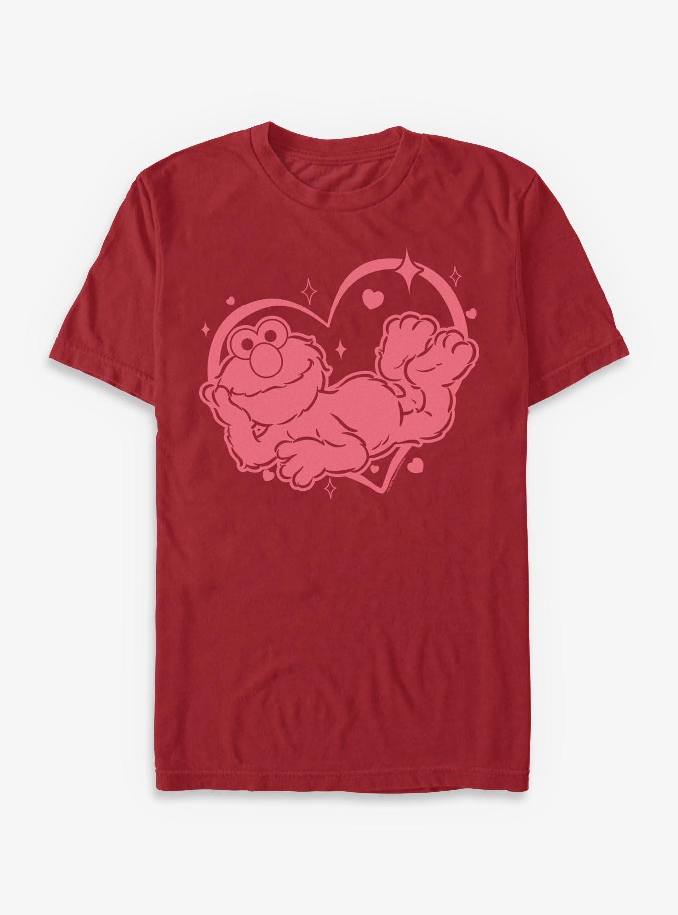 Sesame Street Elmo With Hearts T-Shirt