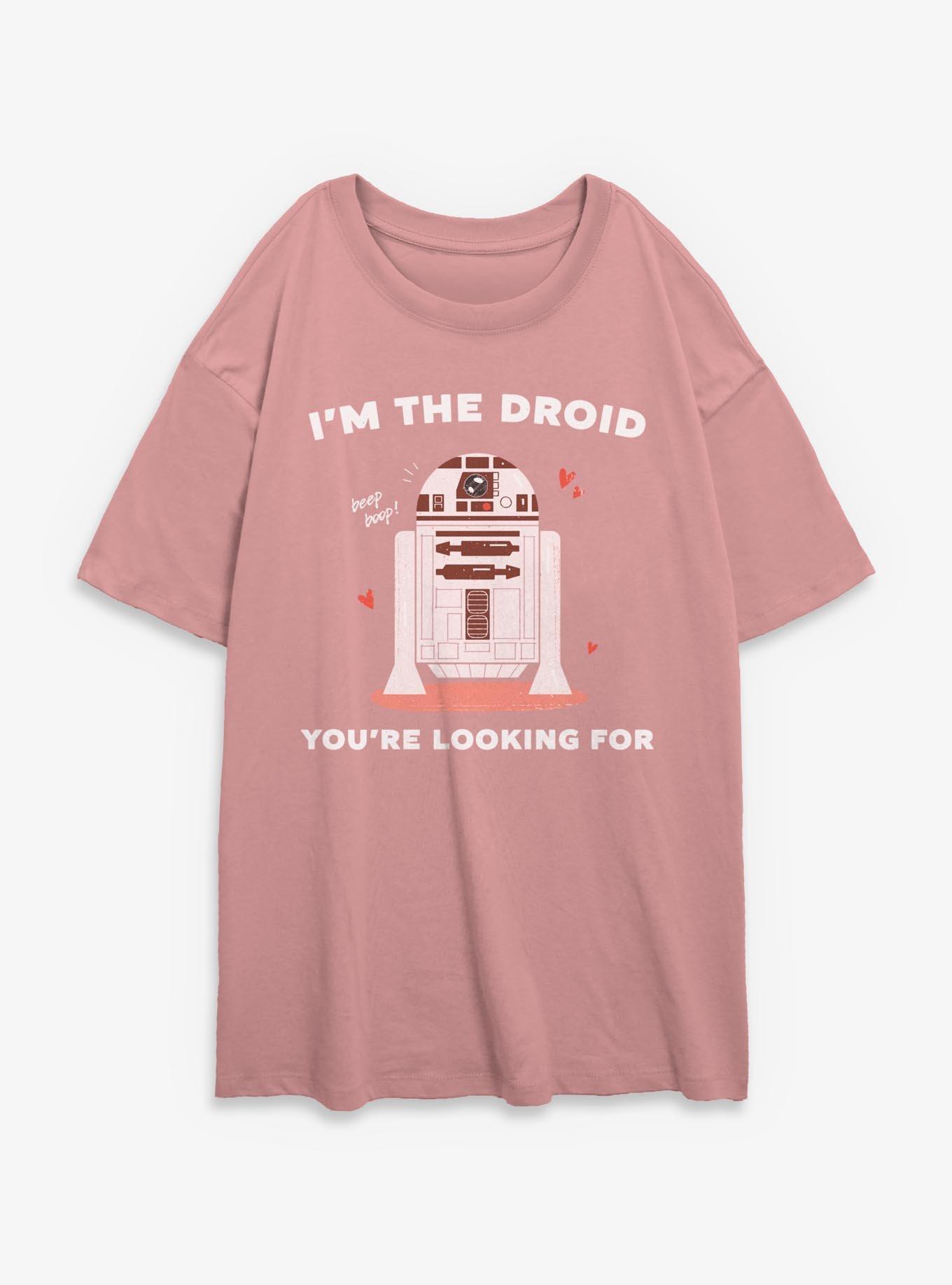 Star Wars The Droid You Are Looking For Girls Oversized T-Shirt