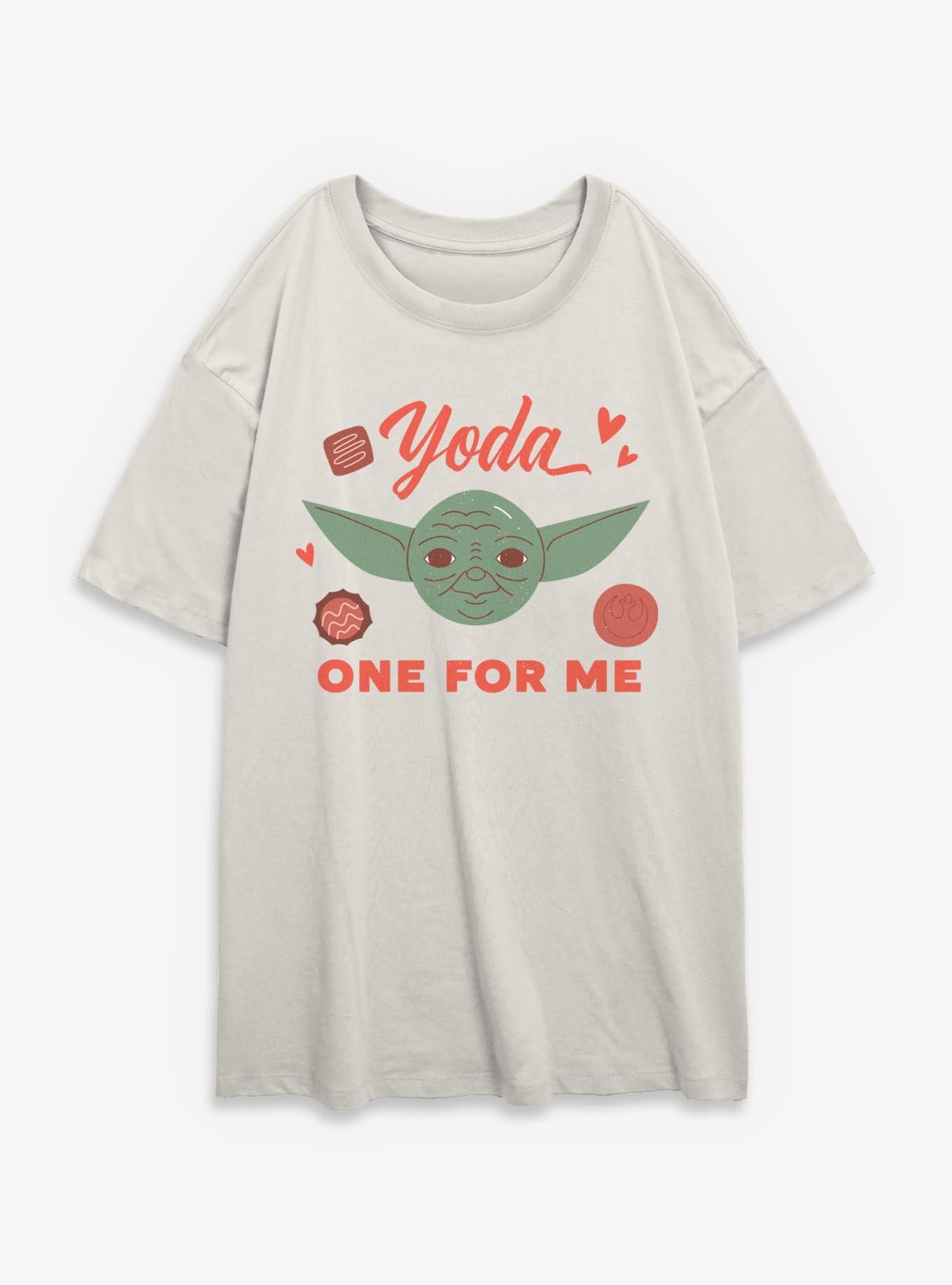 Star Wars Yoda One For Me Girls Oversized T-Shirt, , hi-res