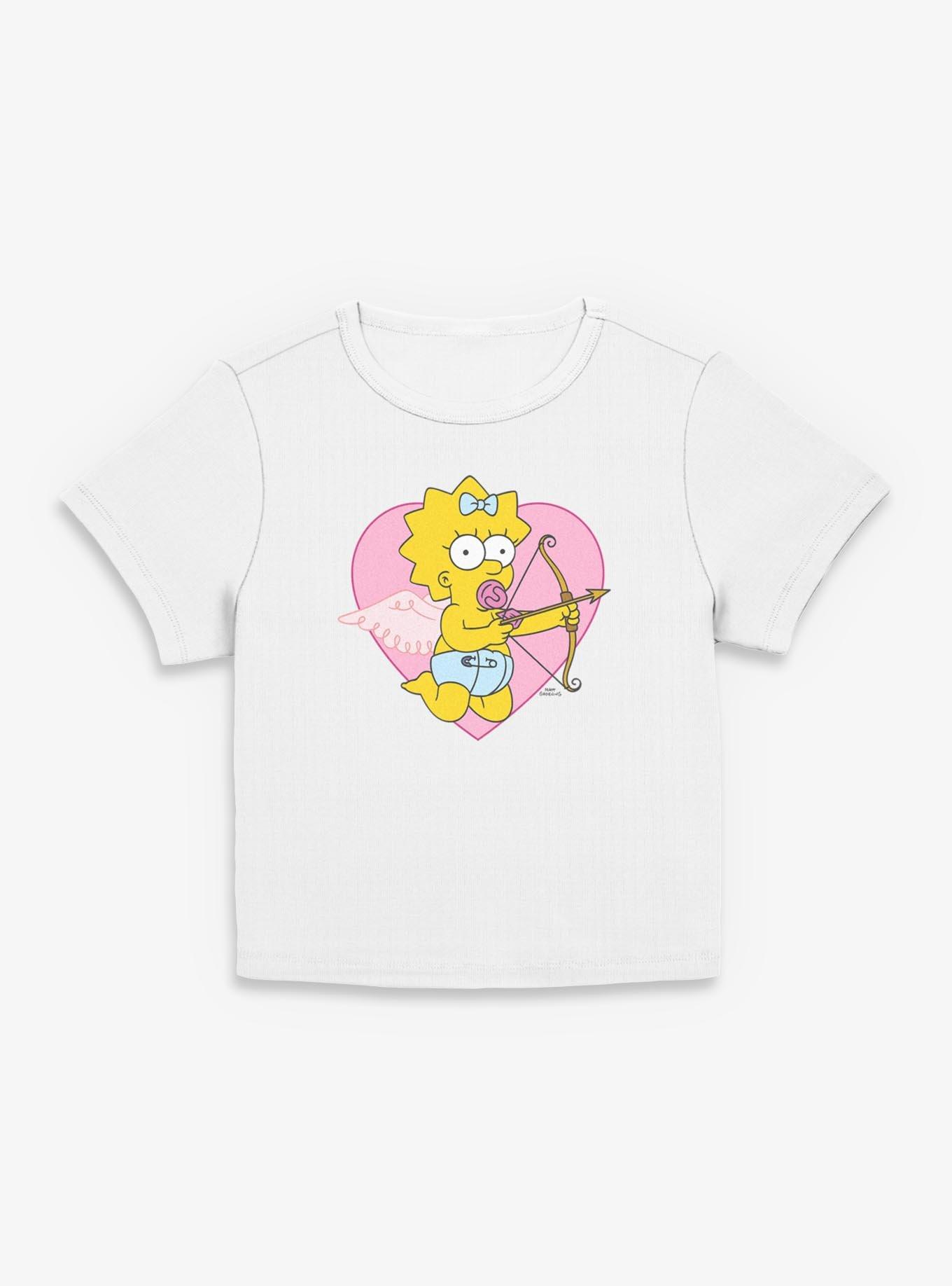 The Simpsons Cupid Maggie Girls Baby T-Shirt, , hi-res