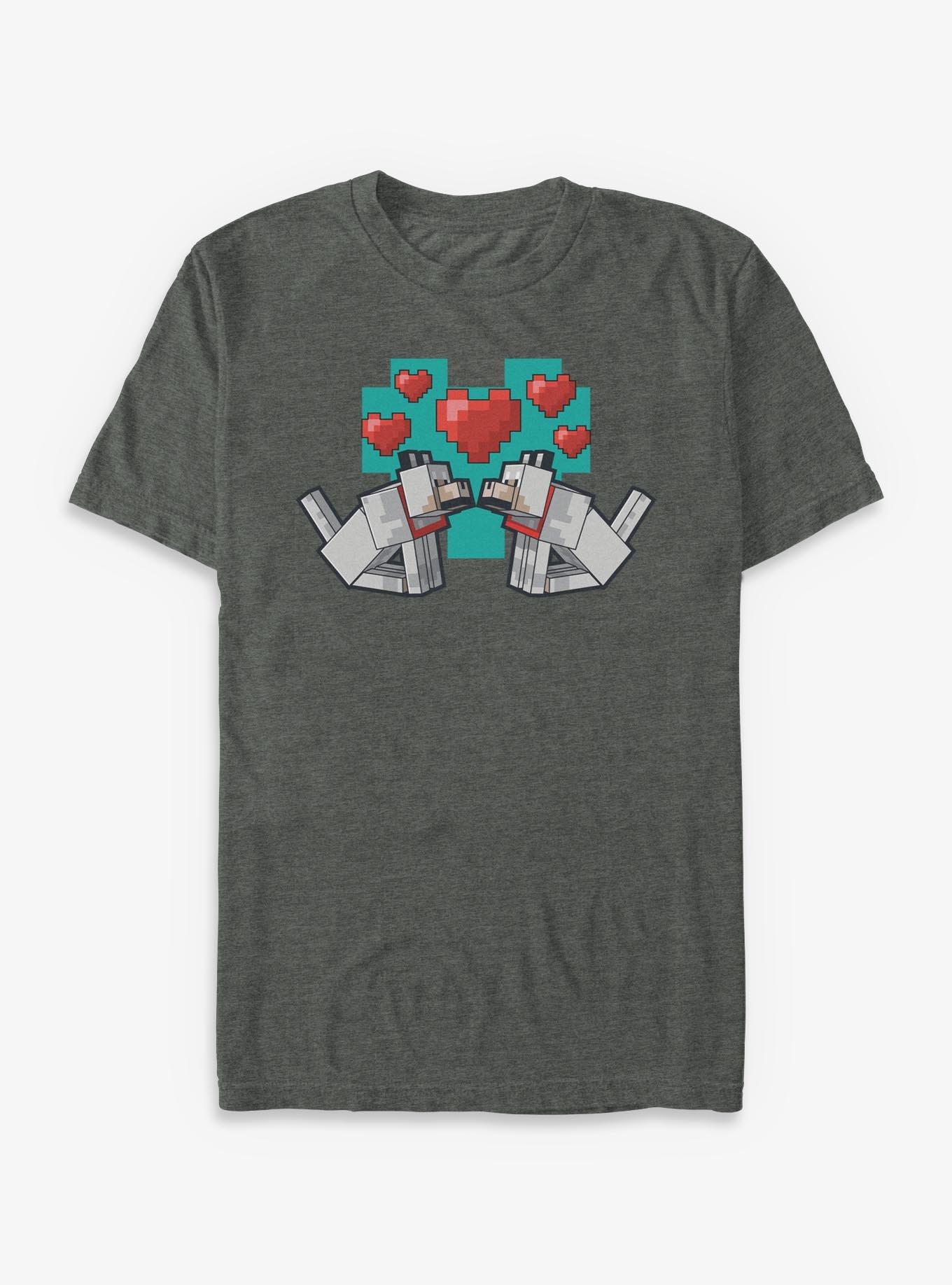 Minecraft Love More Love T-Shirt