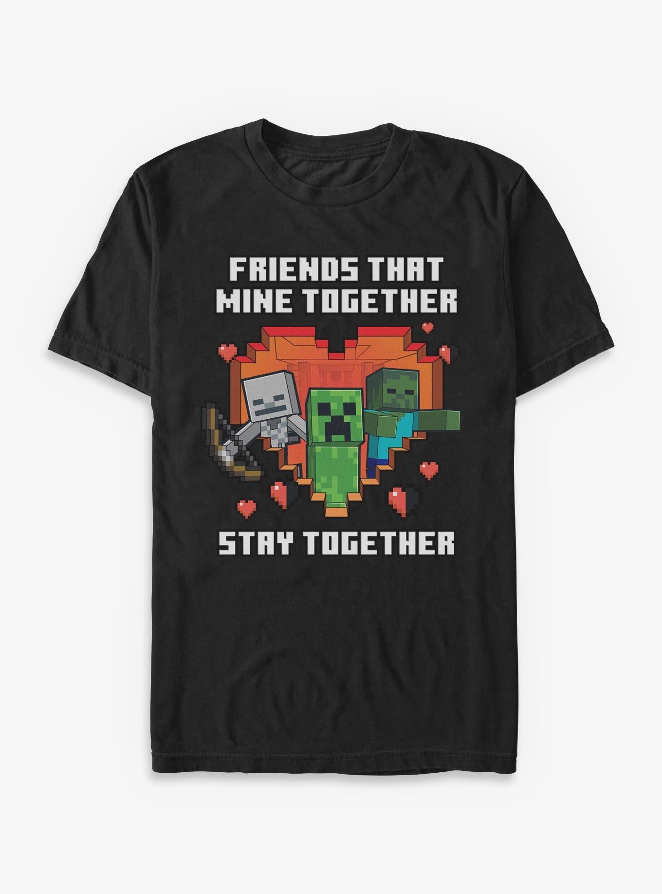 Minecraft Friends That Mine Together T-Shirt, , hi-res