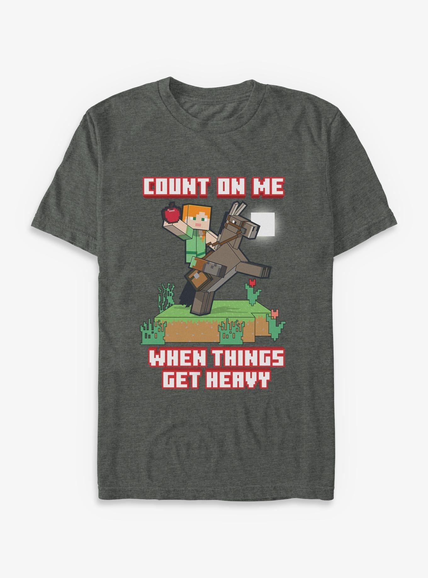Minecraft Count On Me T-Shirt, , hi-res