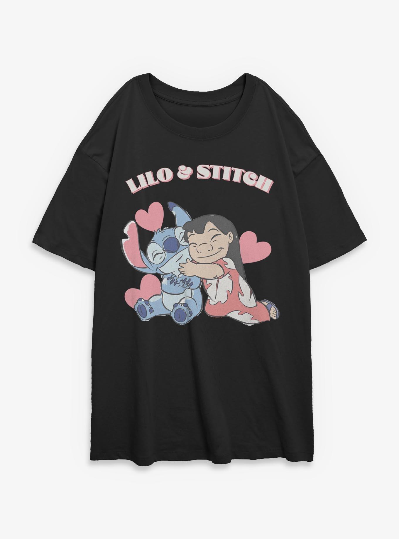 Disney Lilo & Stitch Cuddles Girls Oversized T-Shirt
