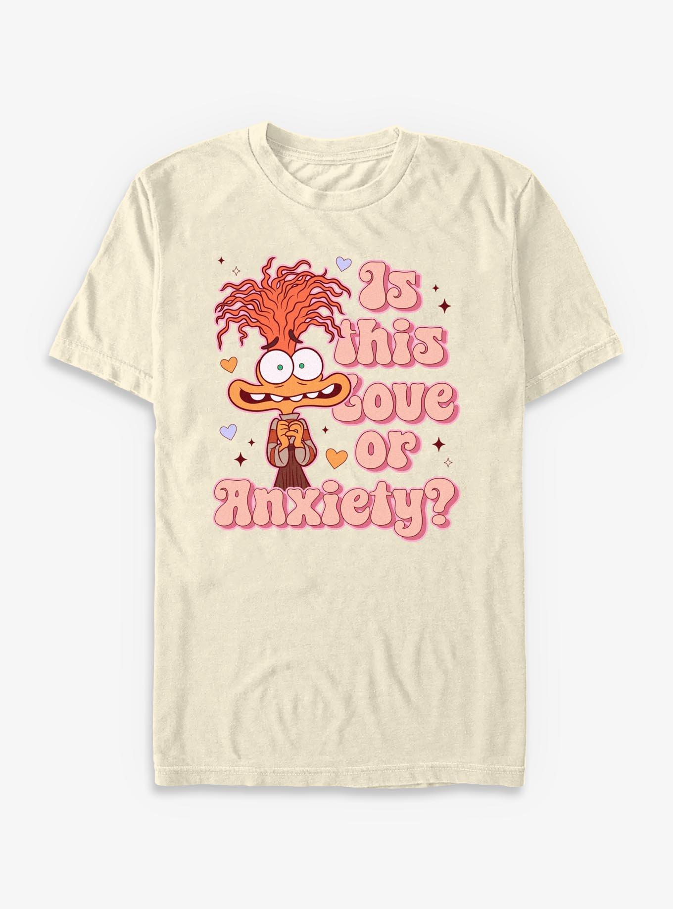 Disney Pixar Inside Out 2 Love Or Anxiety T-Shirt