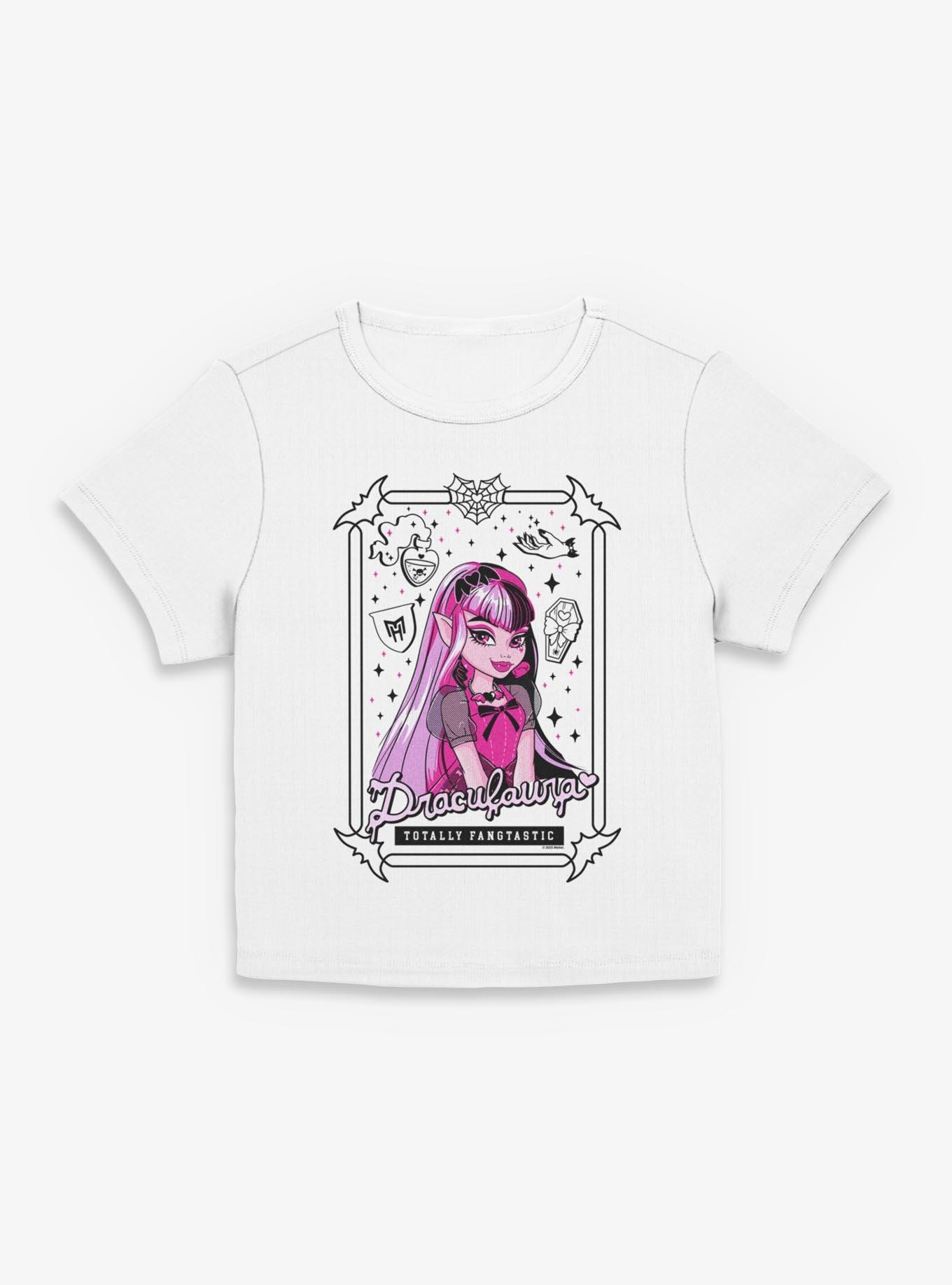 Monster High Draculaura Totally Fangtastic Girls Baby T-Shirt, EGRET, hi-res