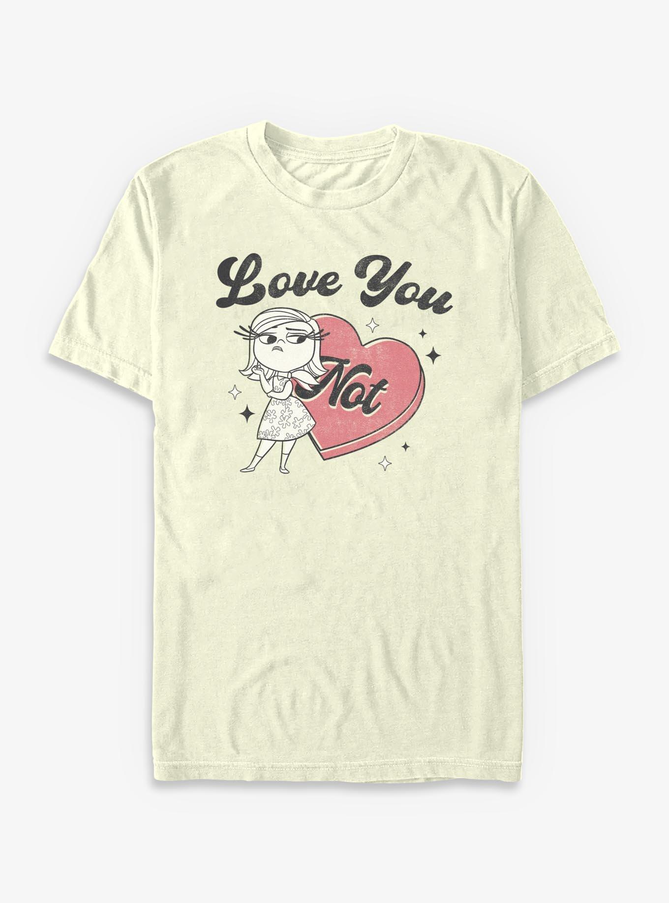 Disney Pixar Inside Out Love You Not T-Shirt