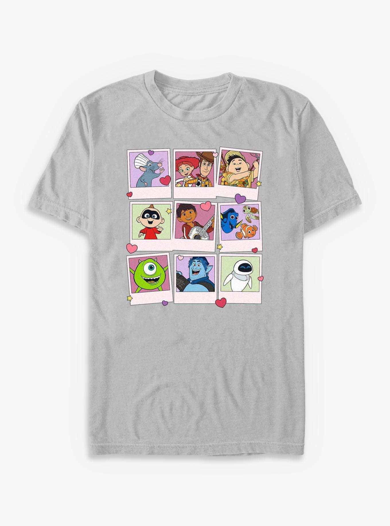 Disney Pixar Polaroid Hearts T-Shirt, , hi-res