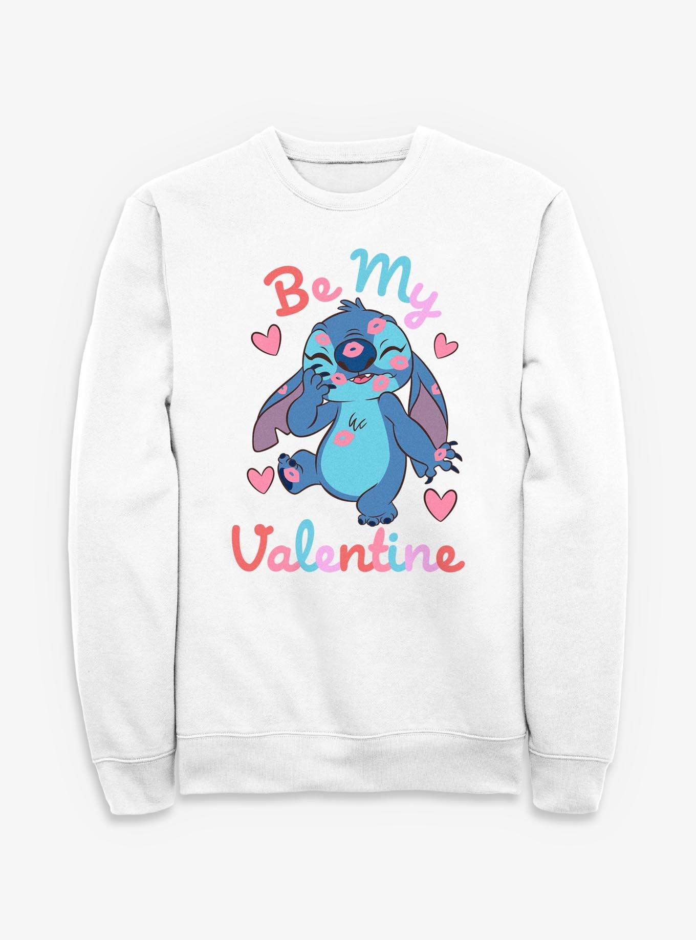 Disney Lilo & Stitch Be My Valentine Sweatshirt, , hi-res