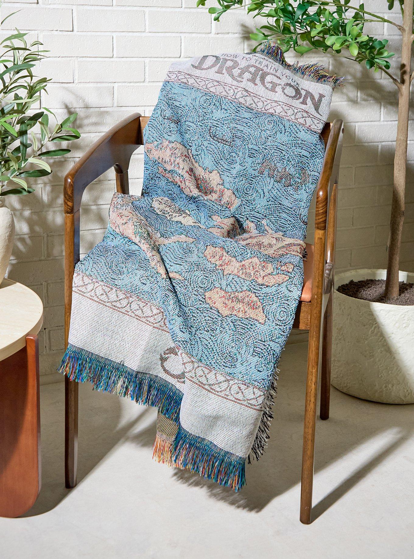 DreamWorks How To Train Your Dragon Map Tapestry Throw - BoxLunch Exclusive, , hi-res