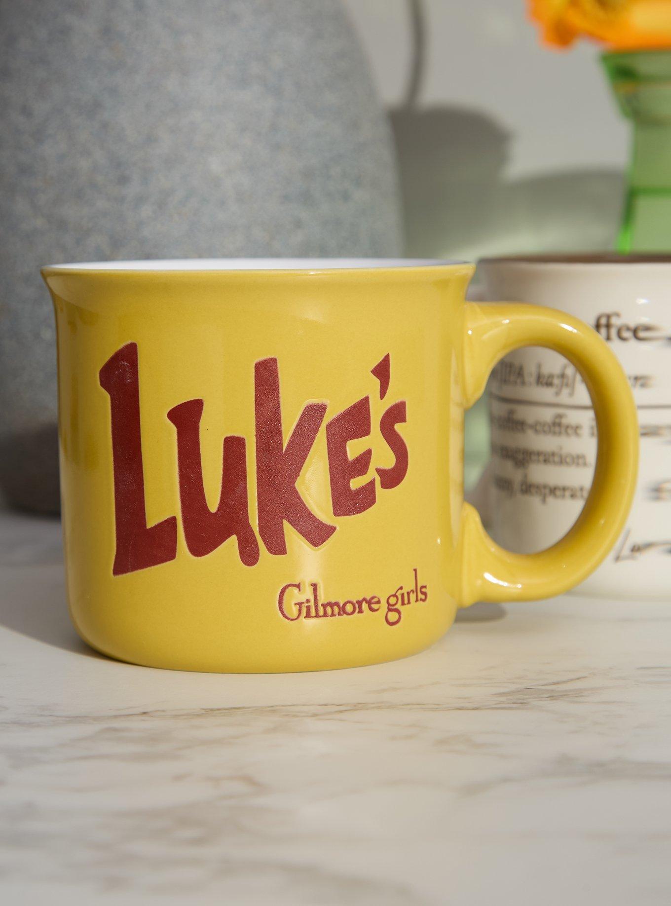 Gilmore Girls Luke's Diner Yellow Mug, , hi-res