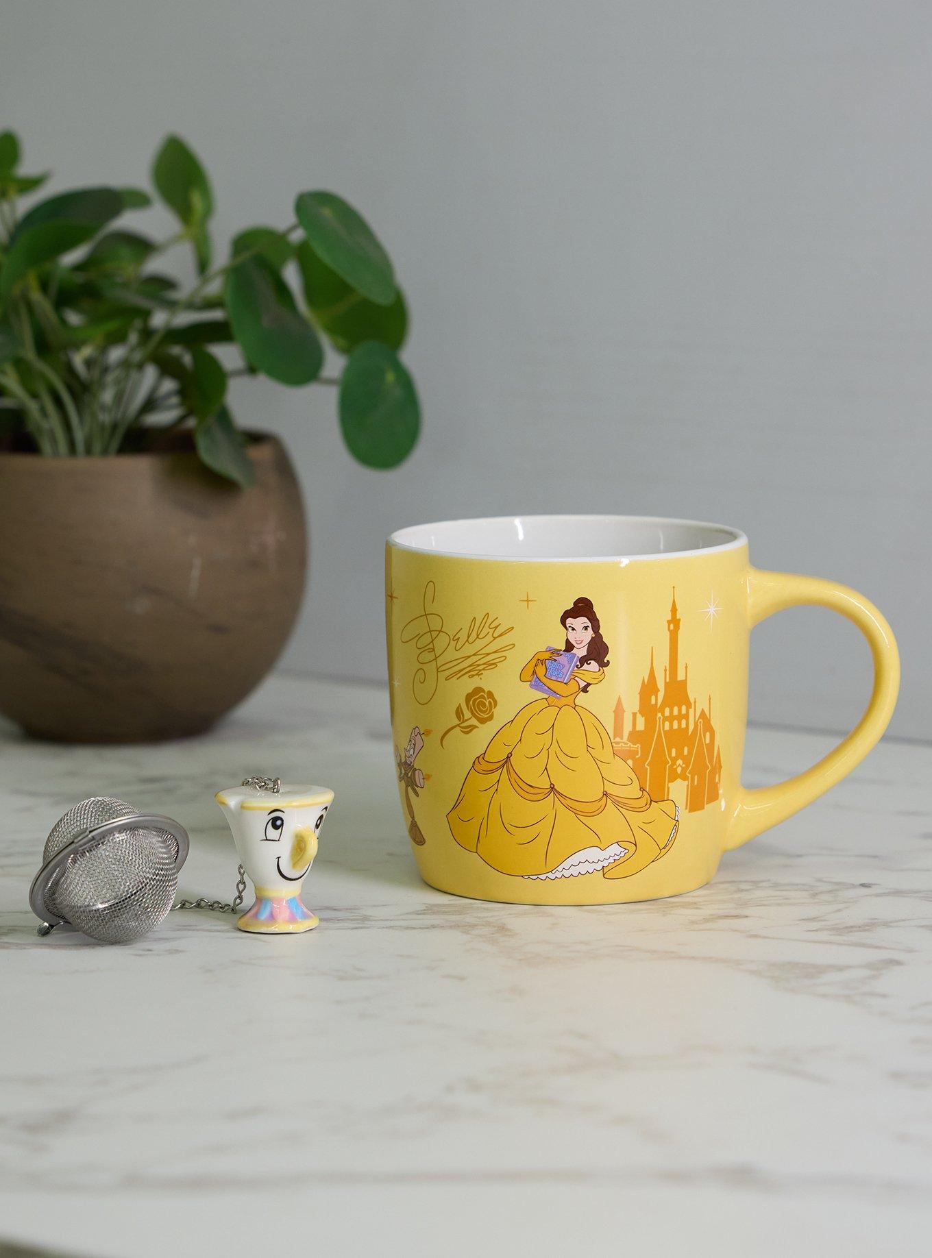 Disney Beauty and The Beast Belle Mug & Chip Tea Infuser Set, , hi-res