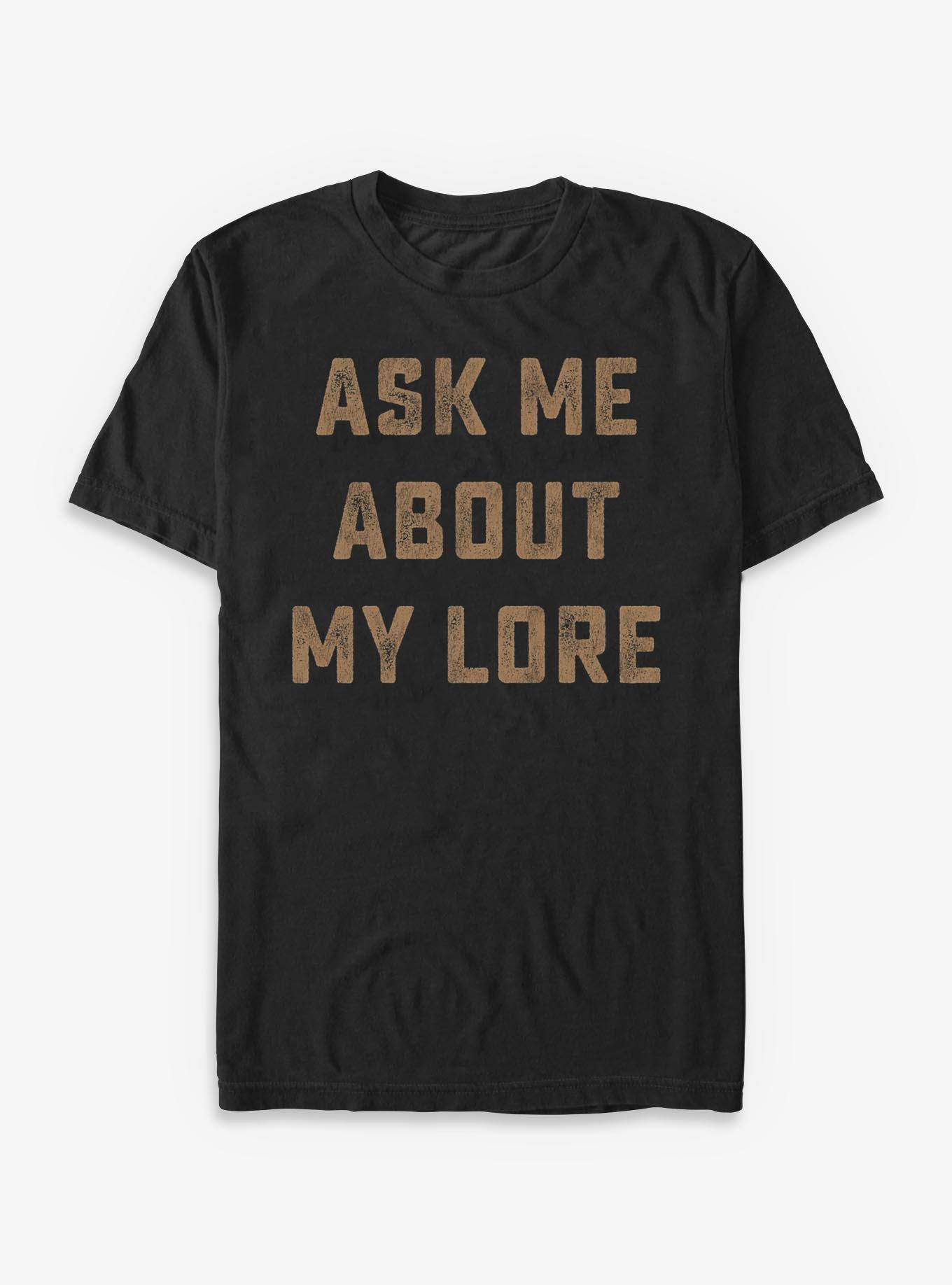 My Lore T-Shirt, BLACK, hi-res view 1