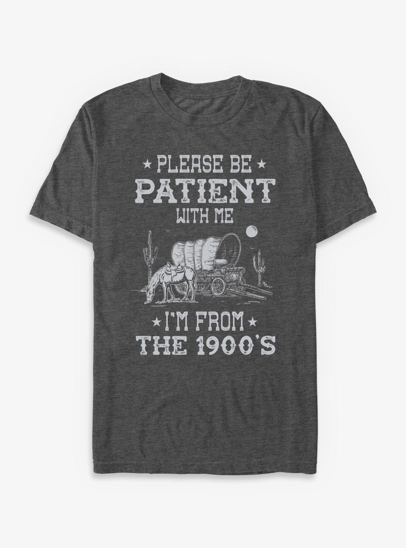 Patient Wagon T-Shirt, DRK HTR, hi-res view 1