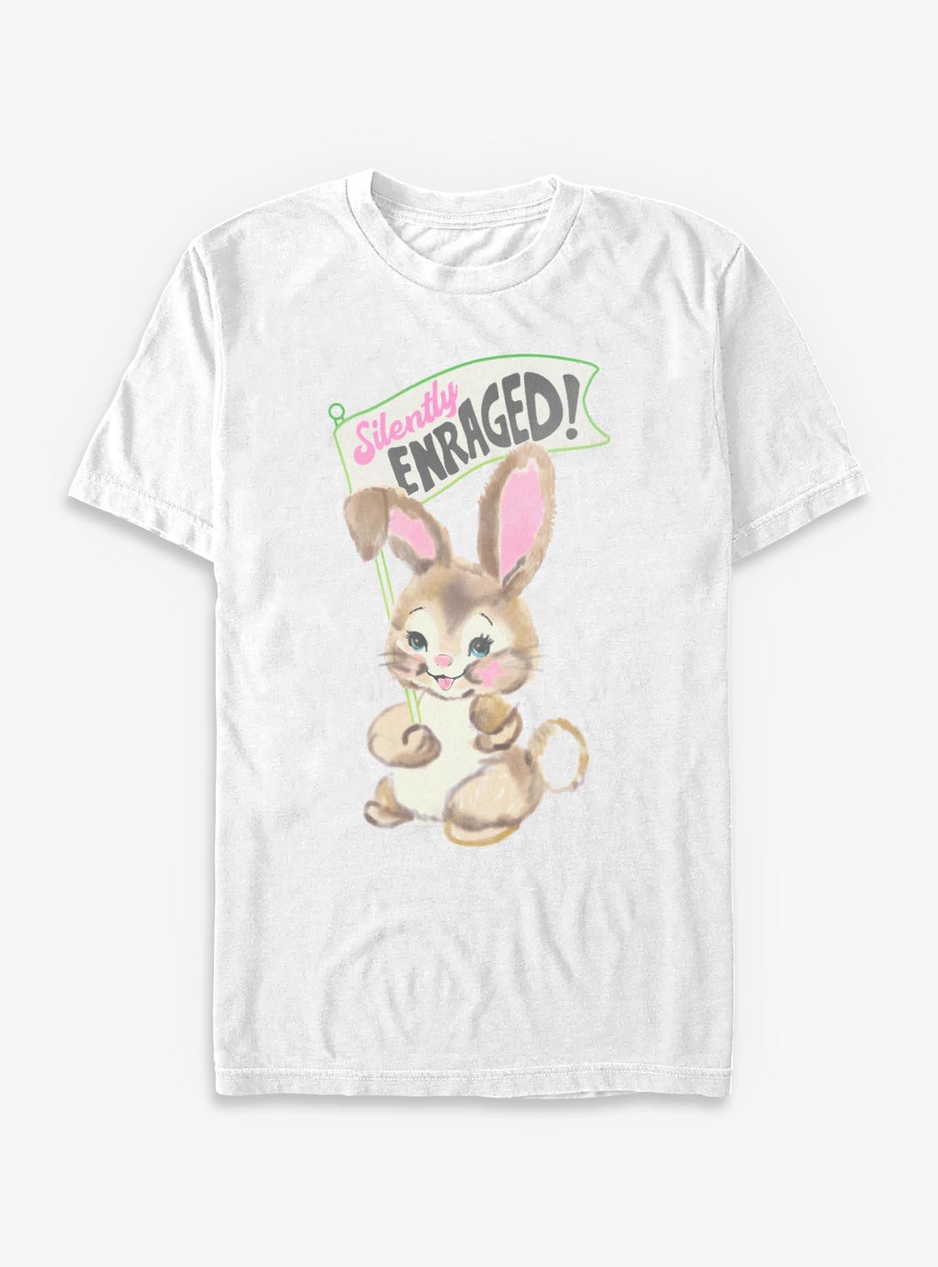 Silently Enraged Bunny T-Shirt, , hi-res