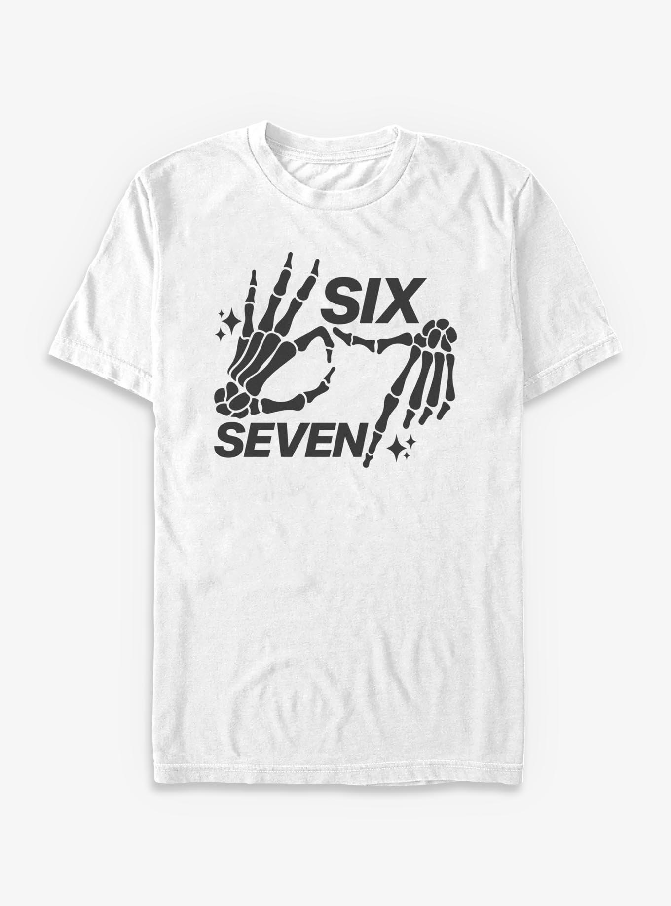 Six Seven Skeleton Hands T-Shirt, , hi-res