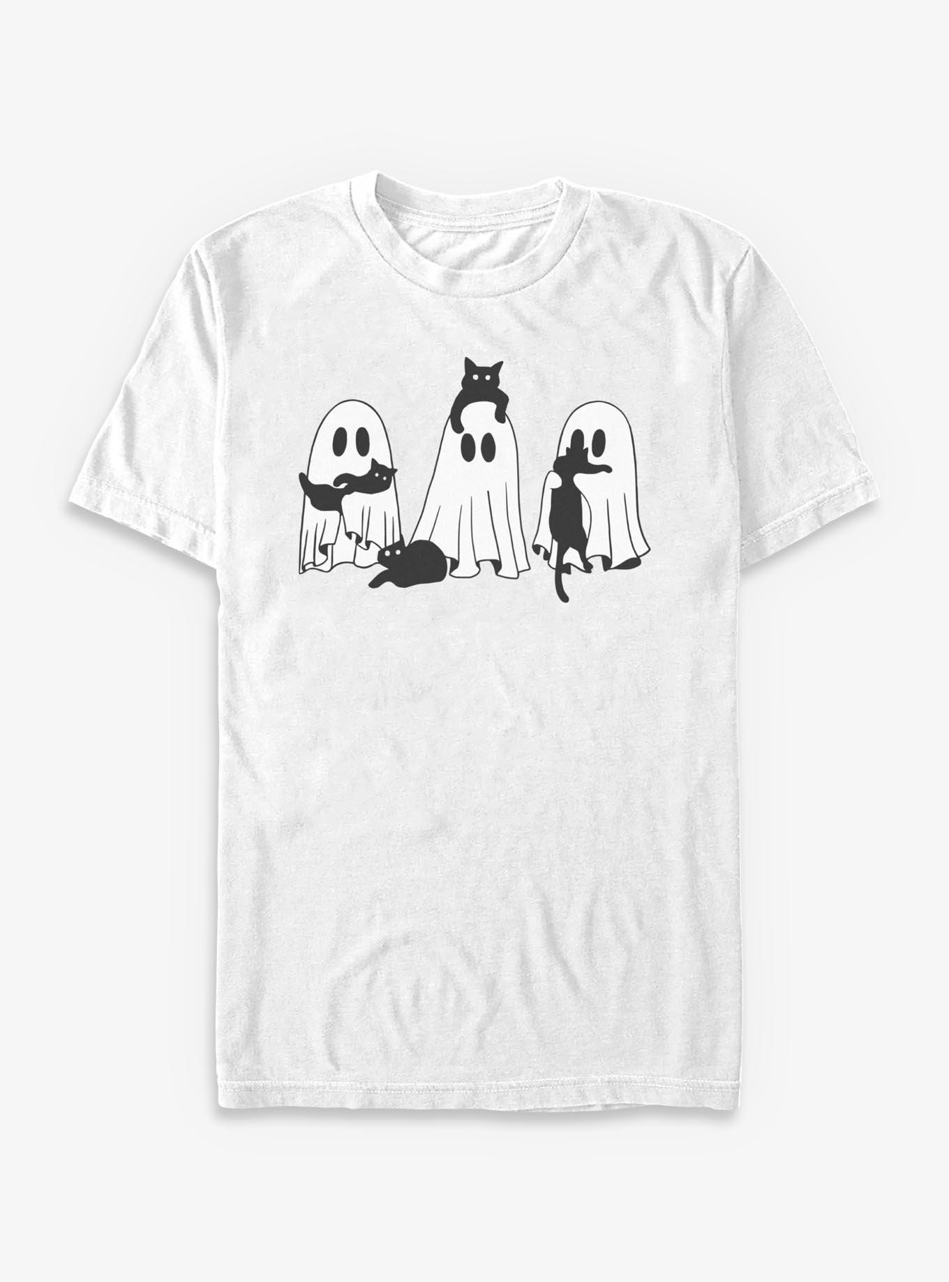 Cats And Ghosts T-Shirt, , hi-res