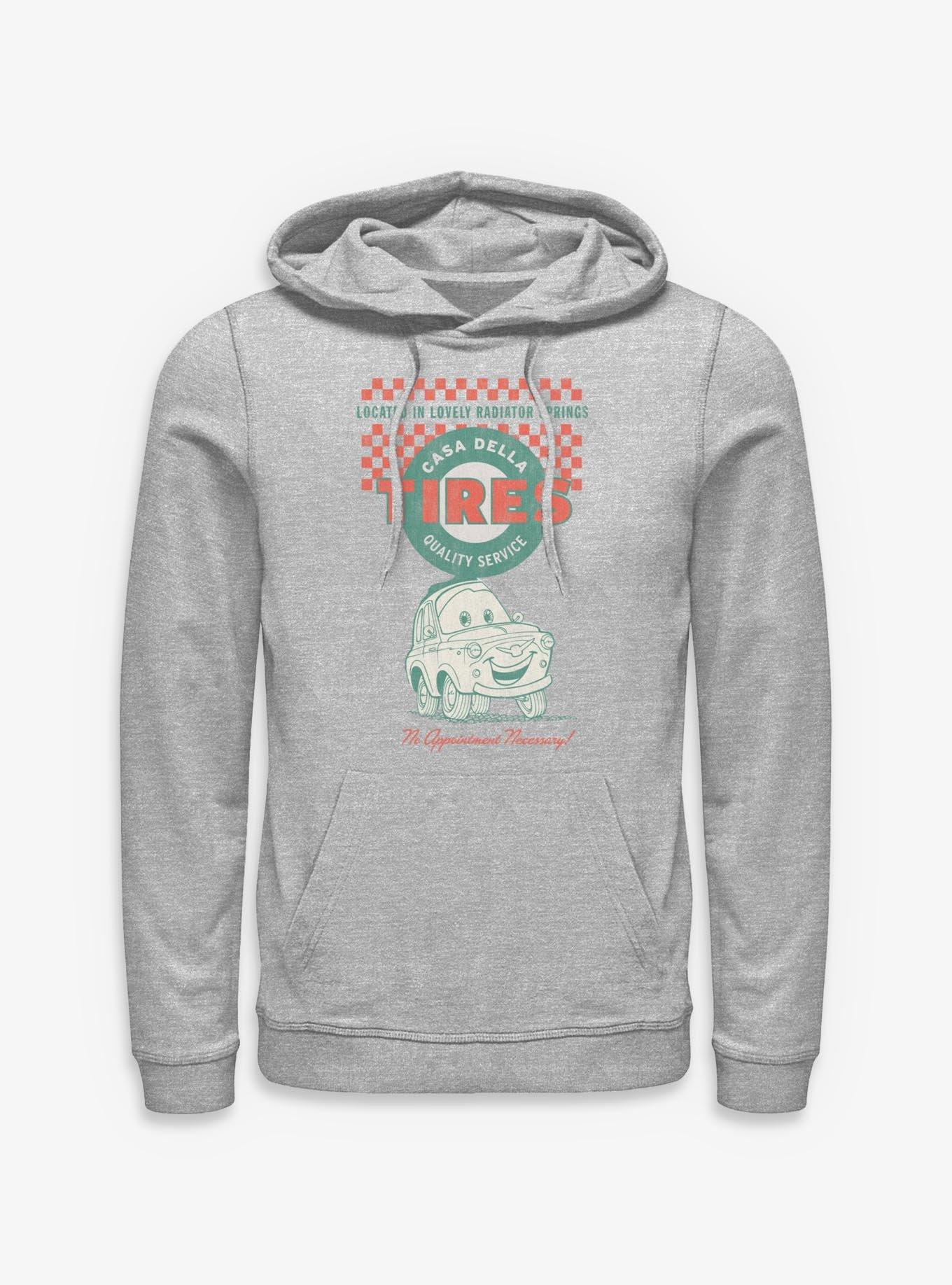 Disney Pixar Cars Casa Della Tires Hoodie