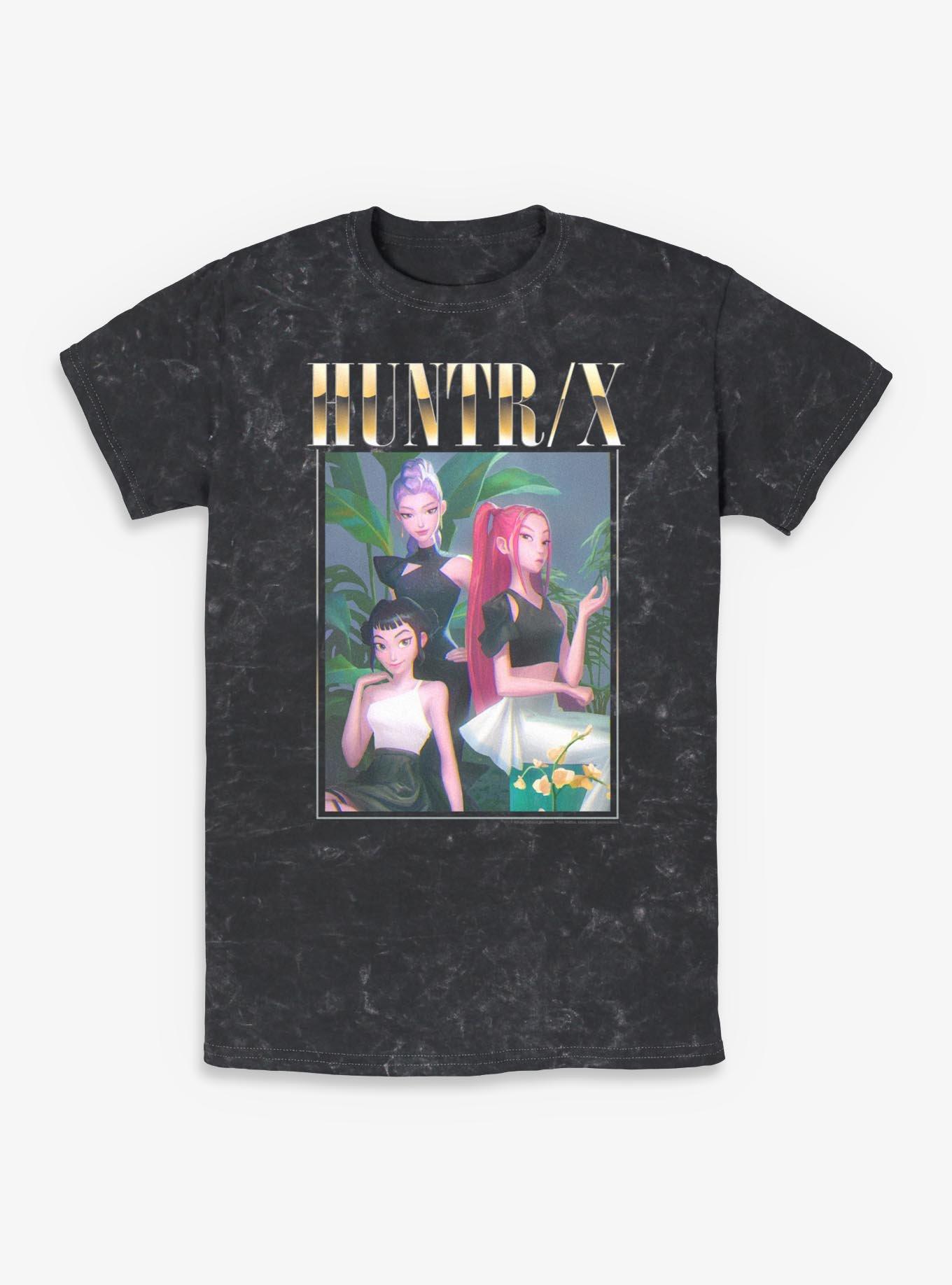 KPop Demon Hunters HUNTR/X Photocard Mineral Wash T-Shirt