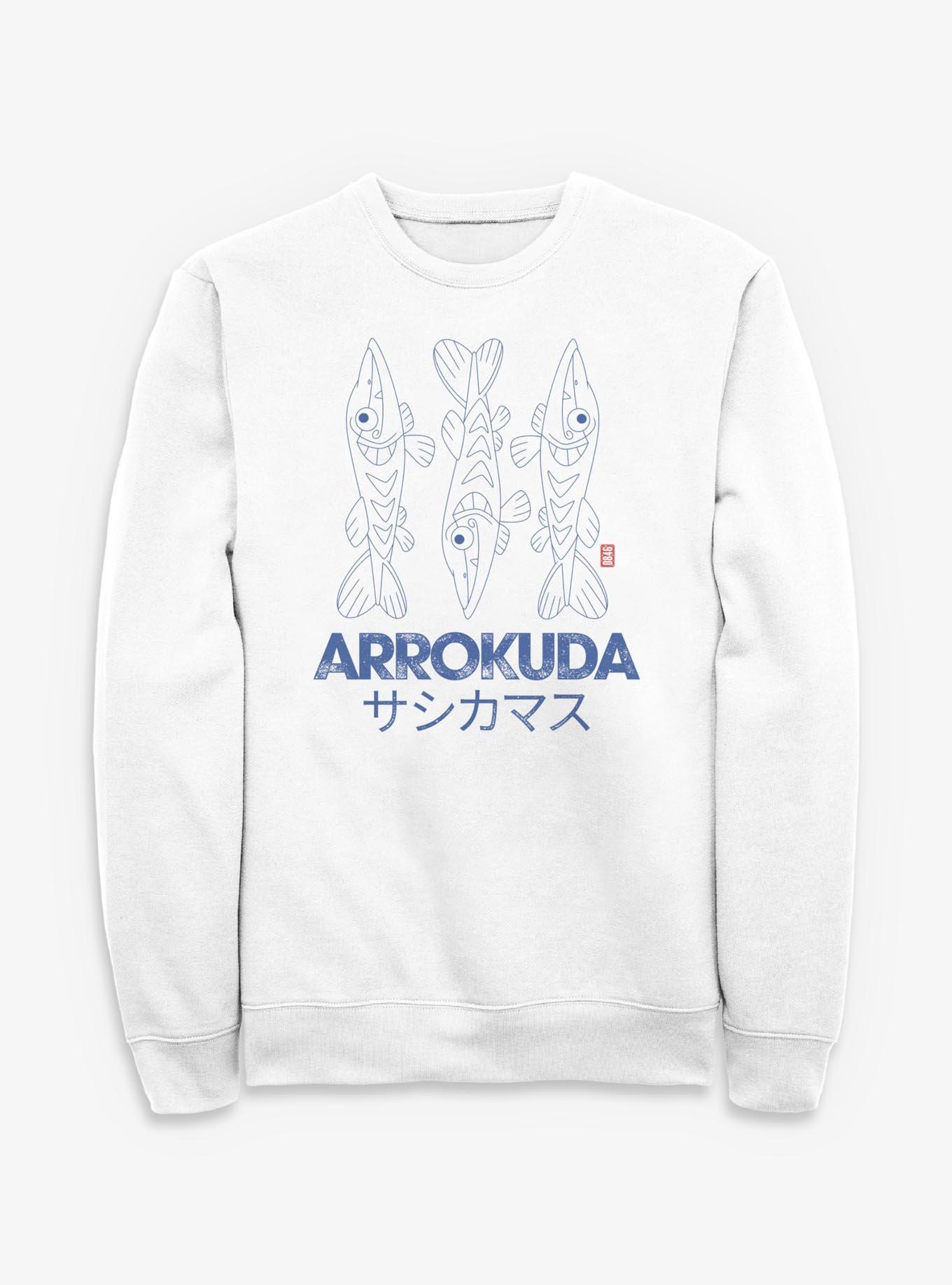 Pokemon Arrokuda Gyotaku Sweatshirt