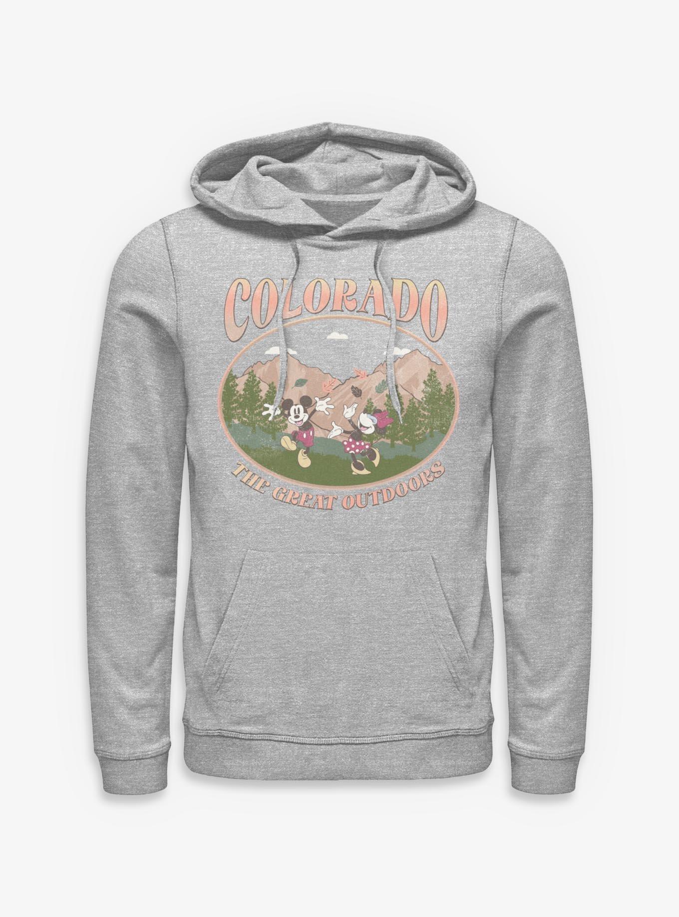 Disney Mickey Mouse Colorado The Great Outdoors Hoodie