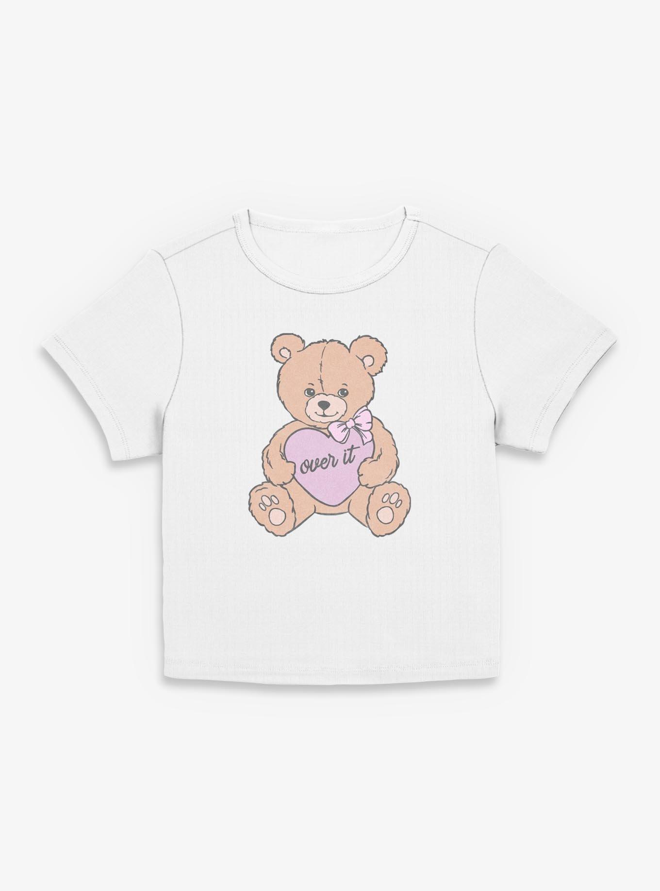 Over It Teddy Girls Baby T-Shirt