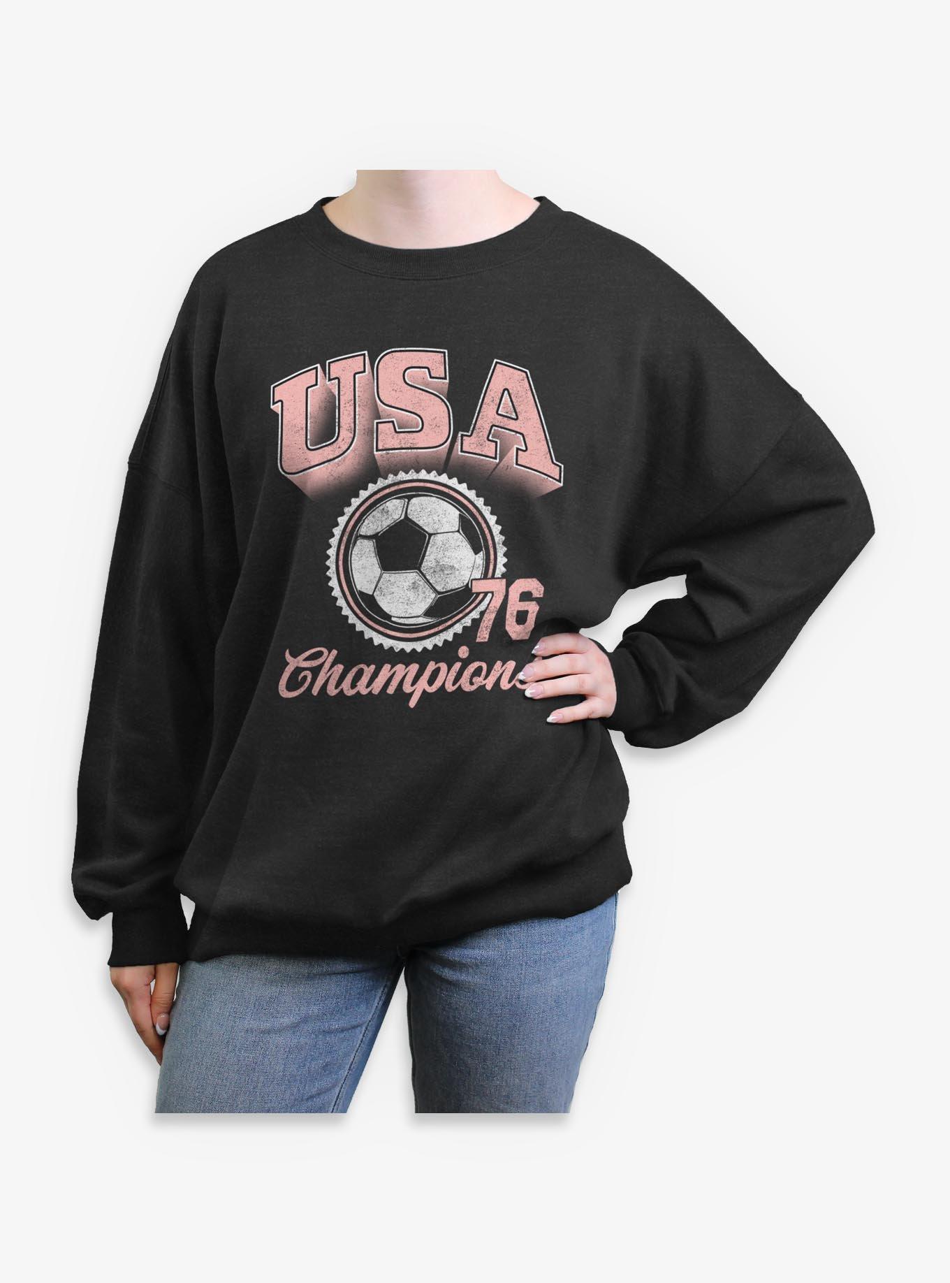 USA Champions Girls Oversized Sweatshirt, , hi-res