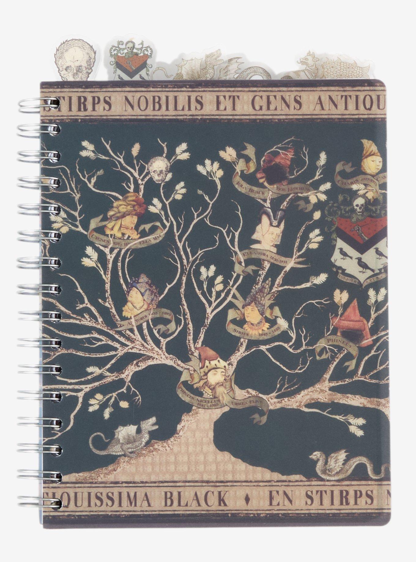 Harry Potter Black Family Tree Figural Tab Journal, , hi-res