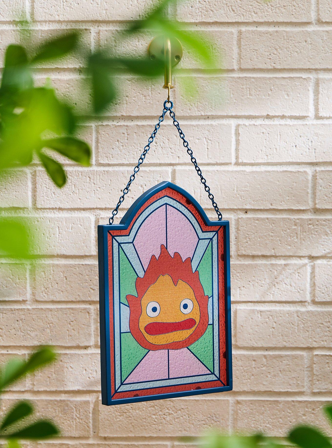 Studio Ghibli® Howl's Moving Castle Calcifer Stained Glass Wall Art - BoxLunch Exclusive