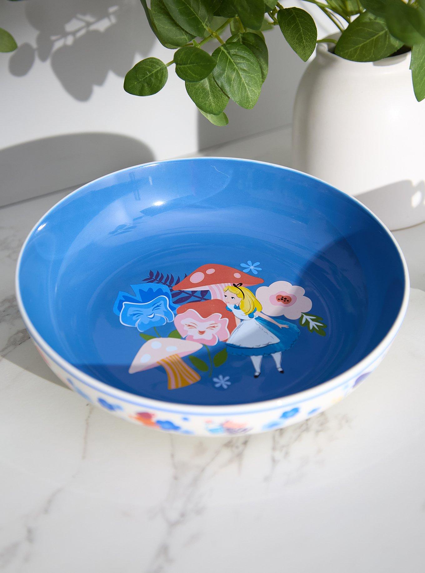 Disney Alice in Wonderland Floral Wide Bowl, , hi-res