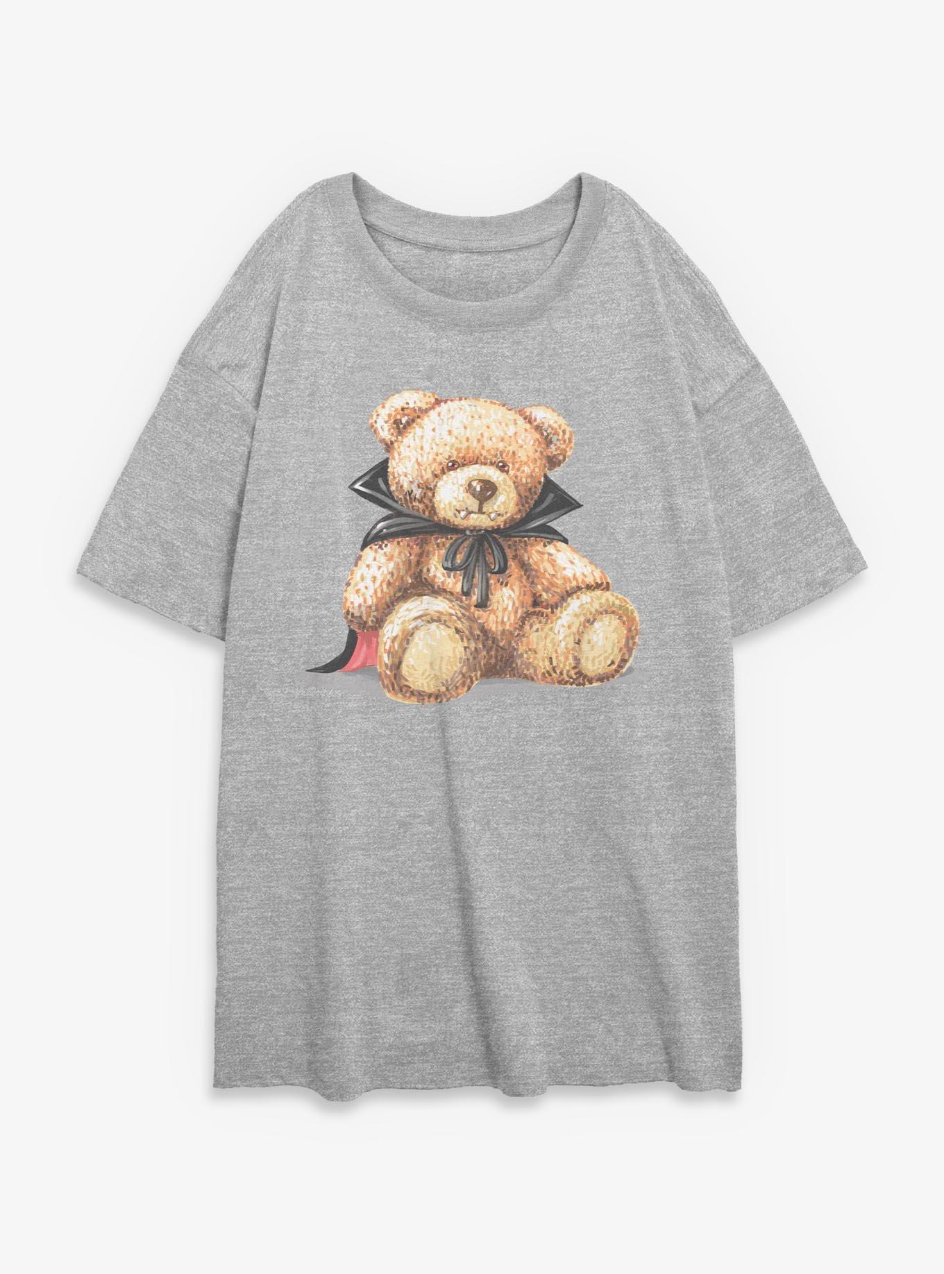 Vampire Teddy Girls Oversized T-Shirt