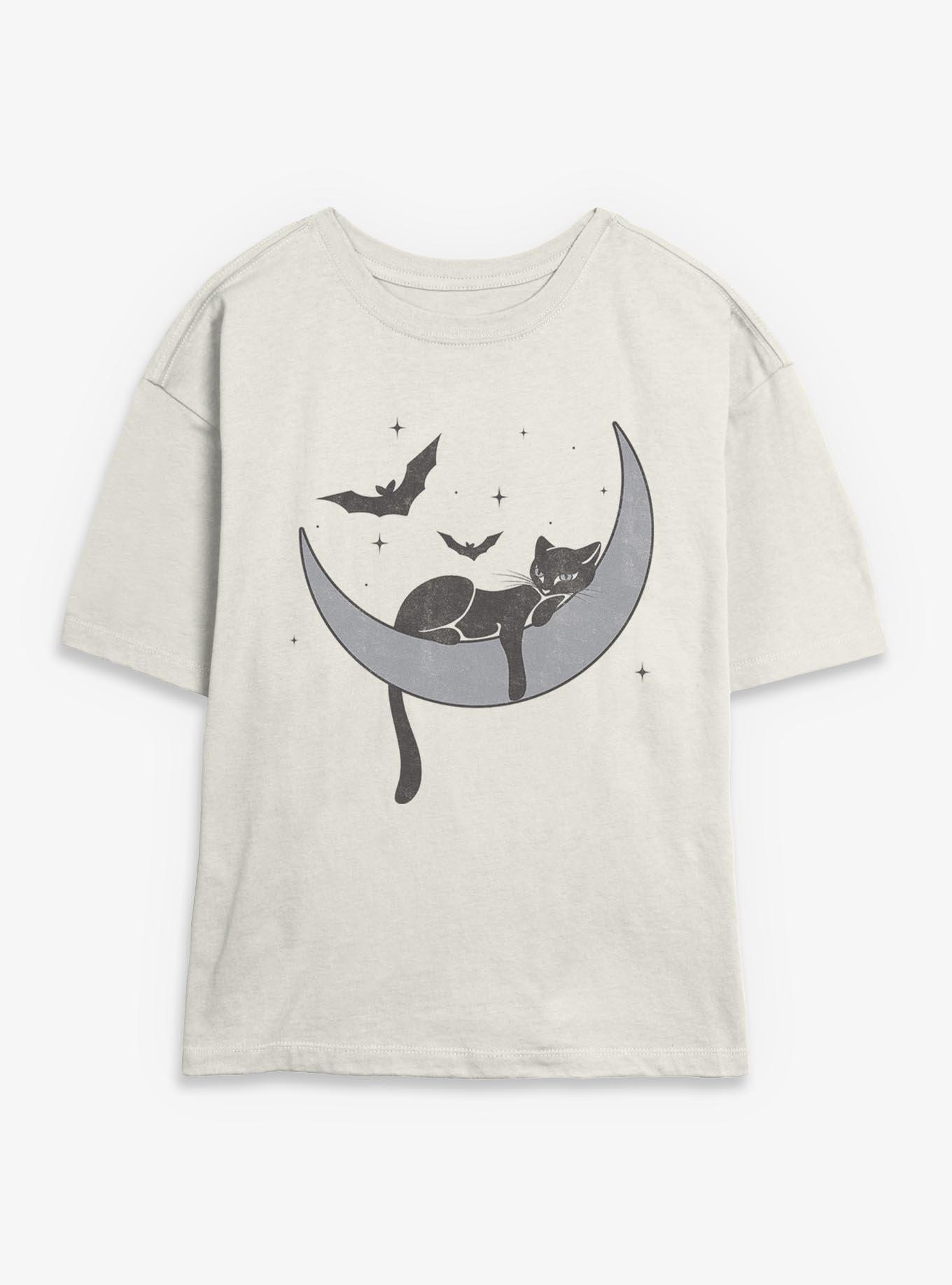 Cat Moonshine Girls Skimmer T-Shirt, , hi-res