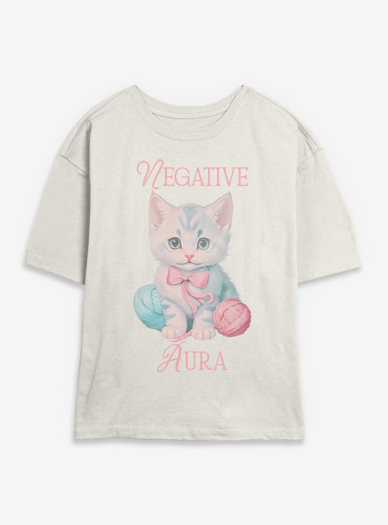 Negative Aura Girls Skimmer T-Shirt, , hi-res