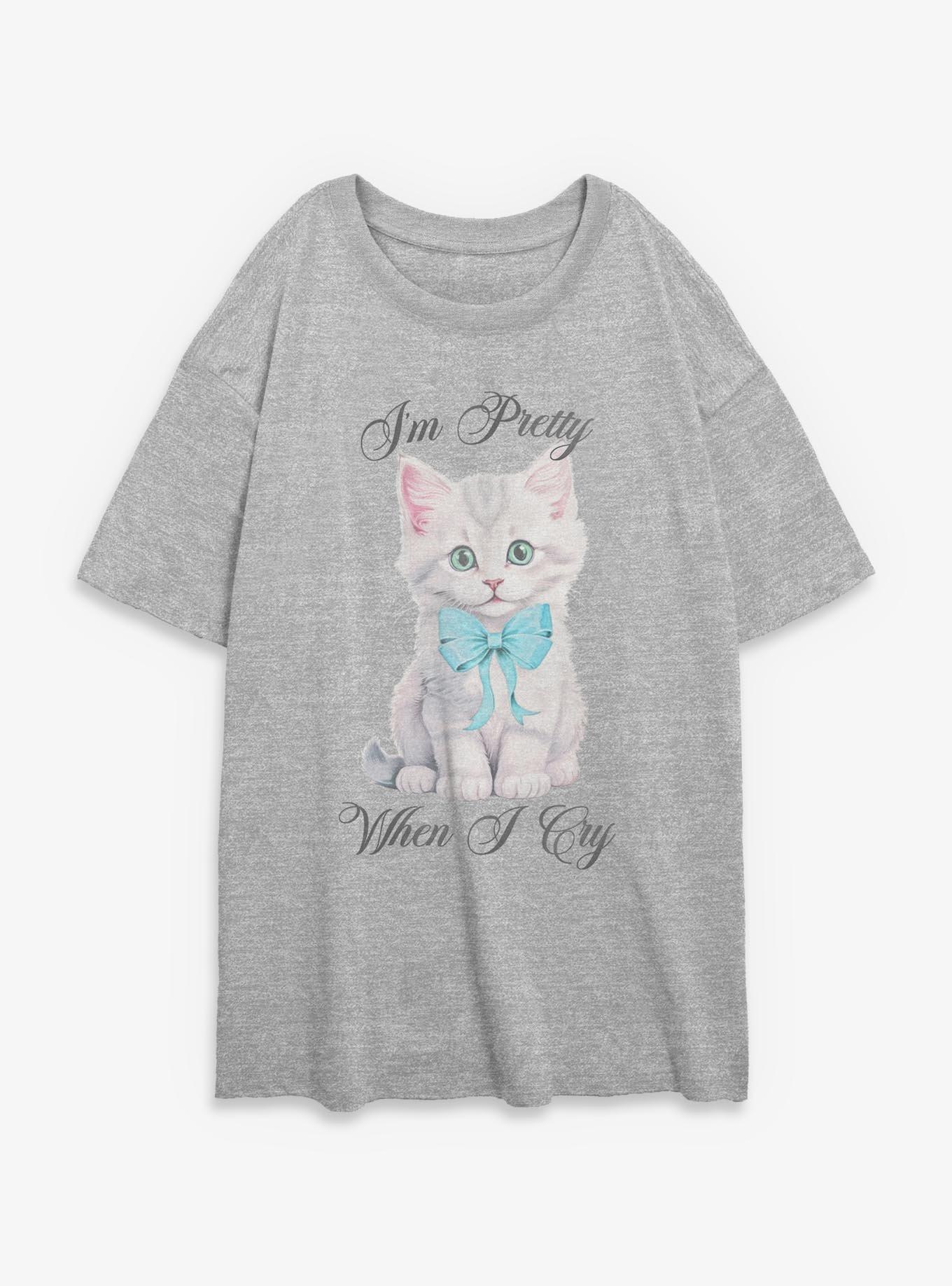Pretty Cry Girls Oversized T-Shirt