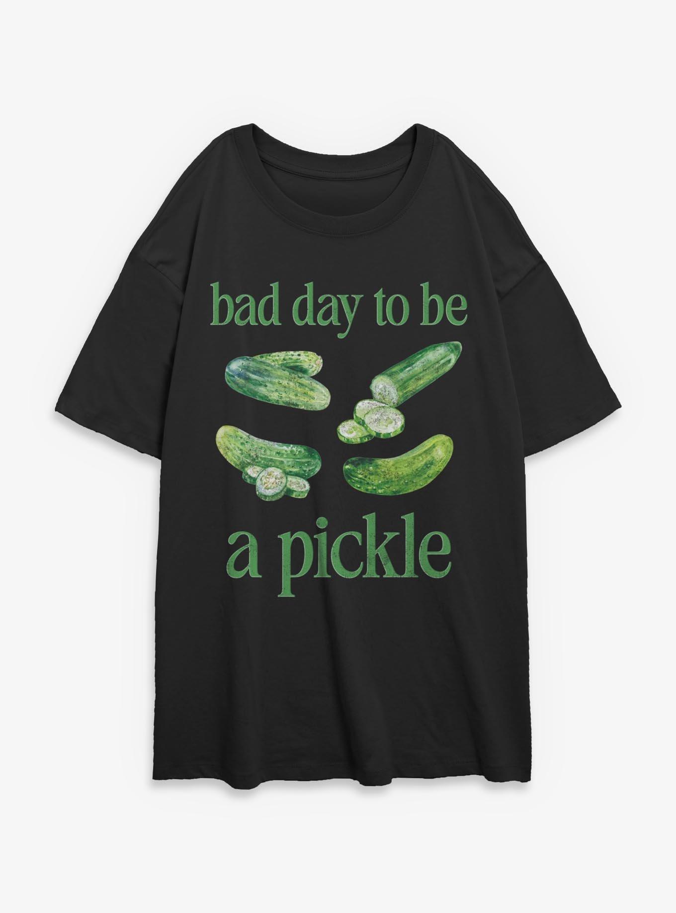 Bad For A Pickle Girls Oversized T-Shirt, , hi-res