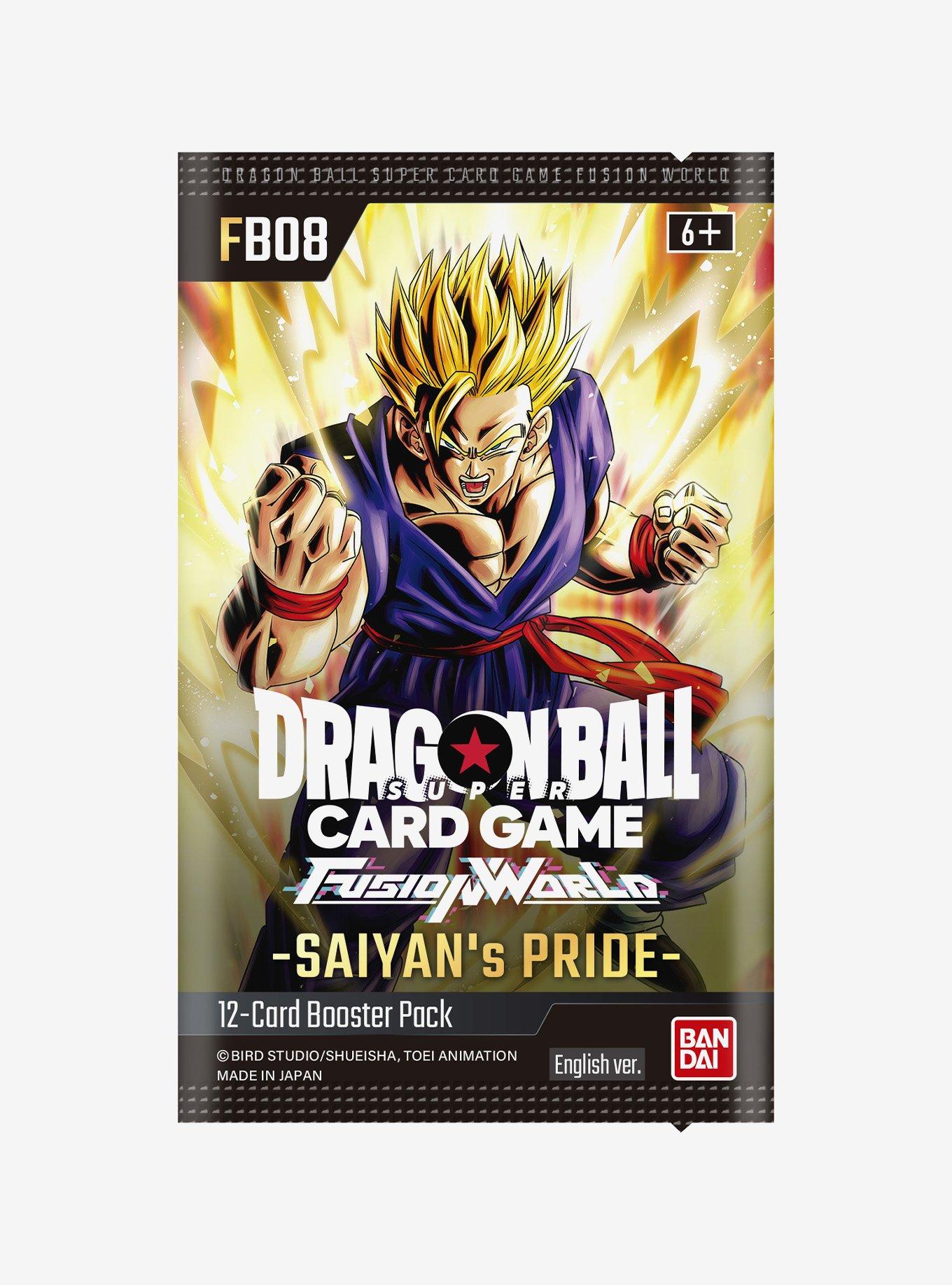dragon ball super card game anime Fusion World 8x Leader 52x Common 36 x Uncommon 30x Rare 12x Super Rare 2x Secret Rare * Also includes Alternative art and/or design cards from the above types. BANDAI TCGDragon Ball Super Card