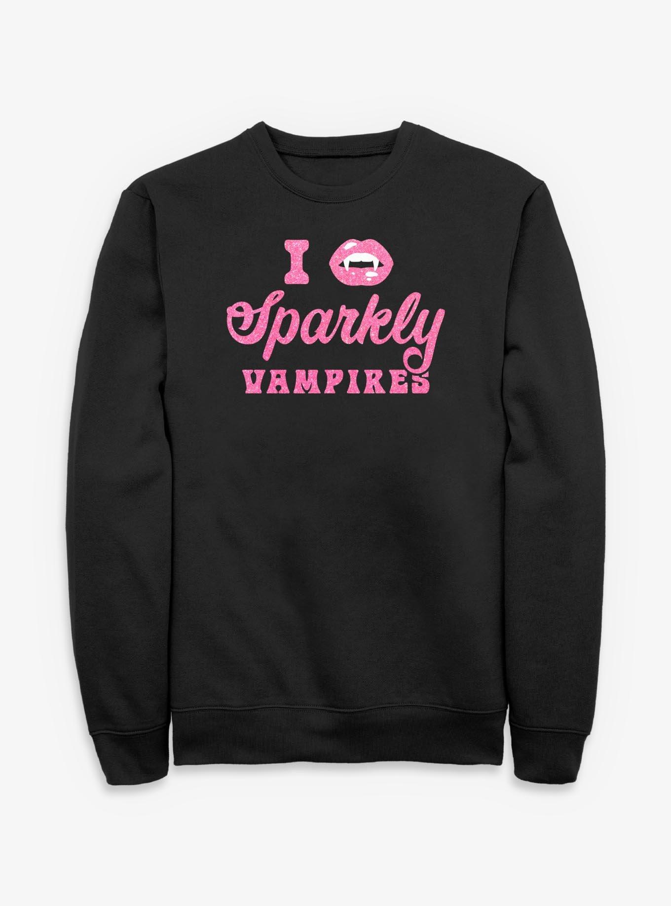 Sparkle Vampire Crew Sweatshirt, , hi-res