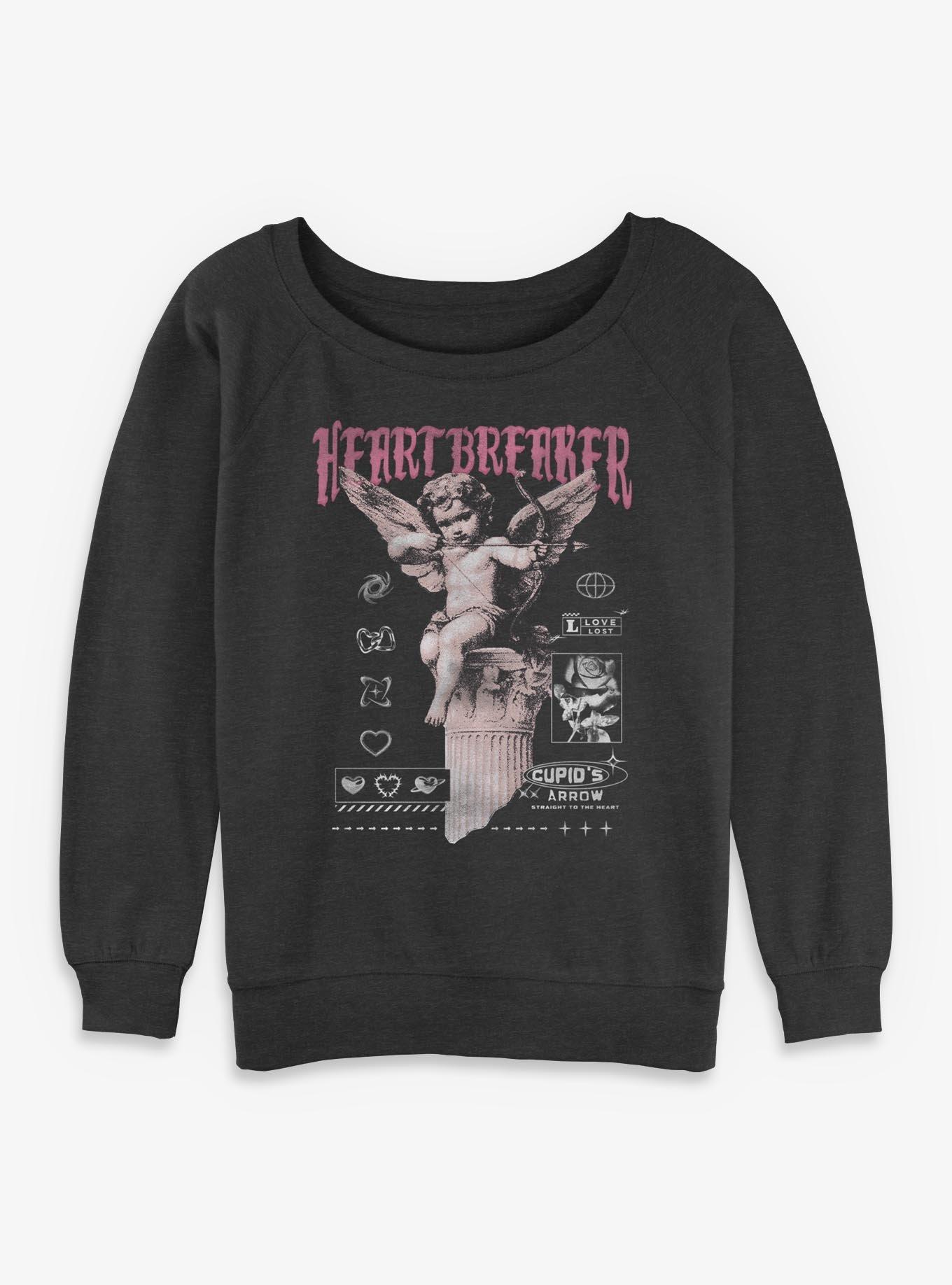 Heartbreaker Girls Slouchy Sweatshirt