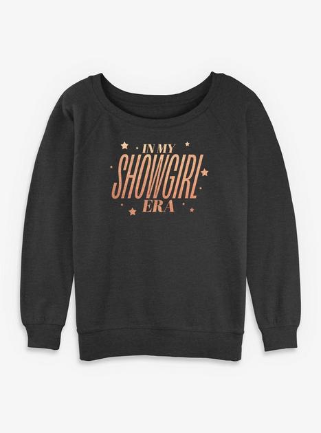 Showgirl Girls Slouchy Sweatshirt - GREY | Hot Topic