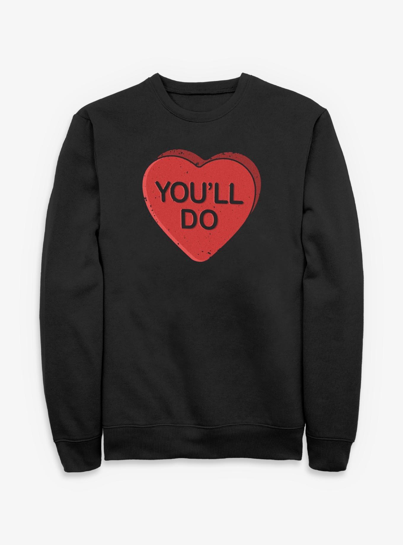 You'll Do Crew Sweatshirt, BLACK, hi-res view 1