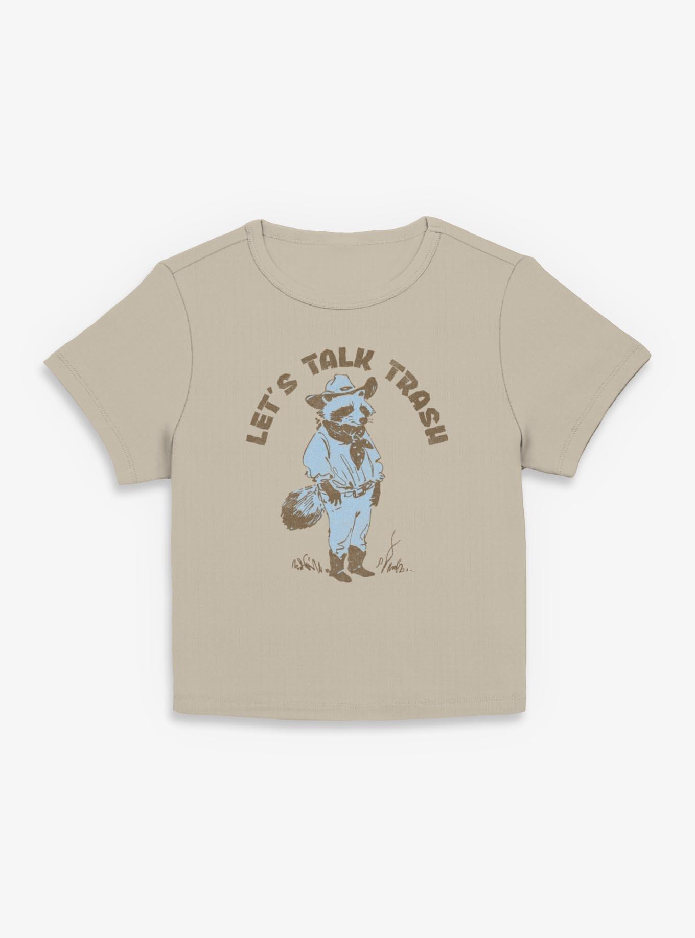 Let's Talk Trash Girls Baby T-Shirt - BLACK | Hot Topic