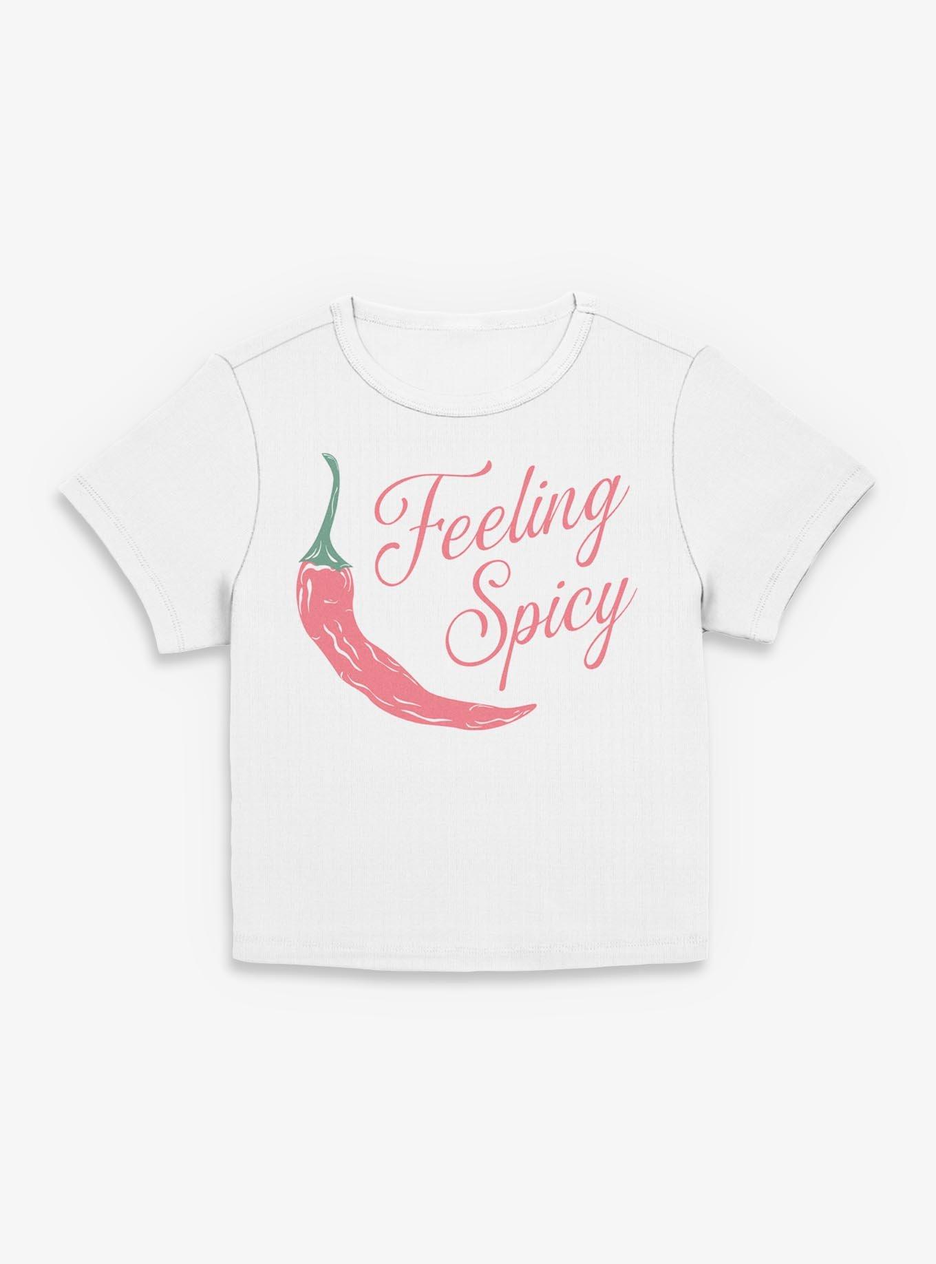 Feeling Spicy Girls Baby T-Shirt, EGRET, hi-res view 1