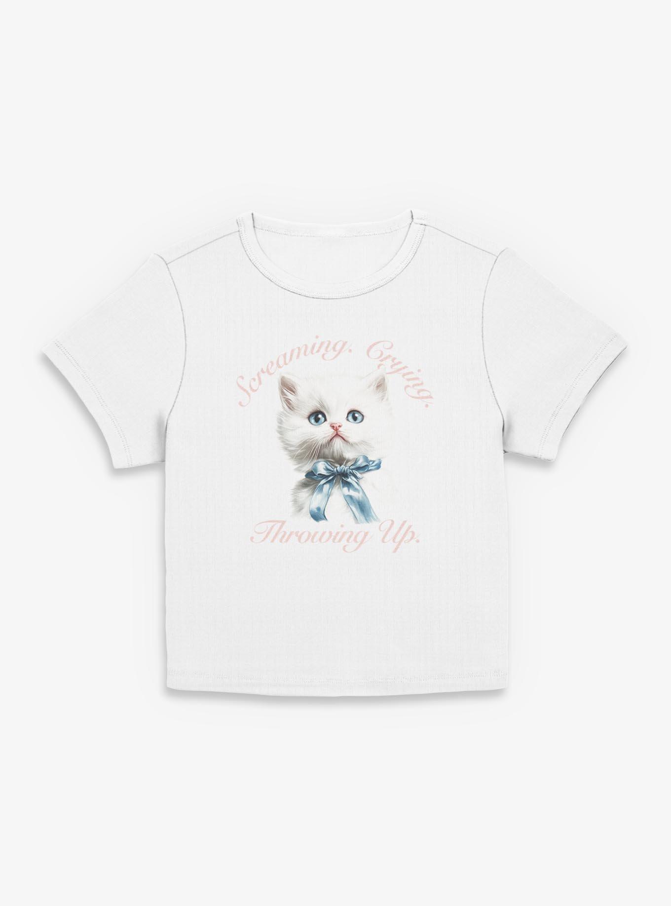 Screaming Crying Throwing Up Girls Baby T-Shirt