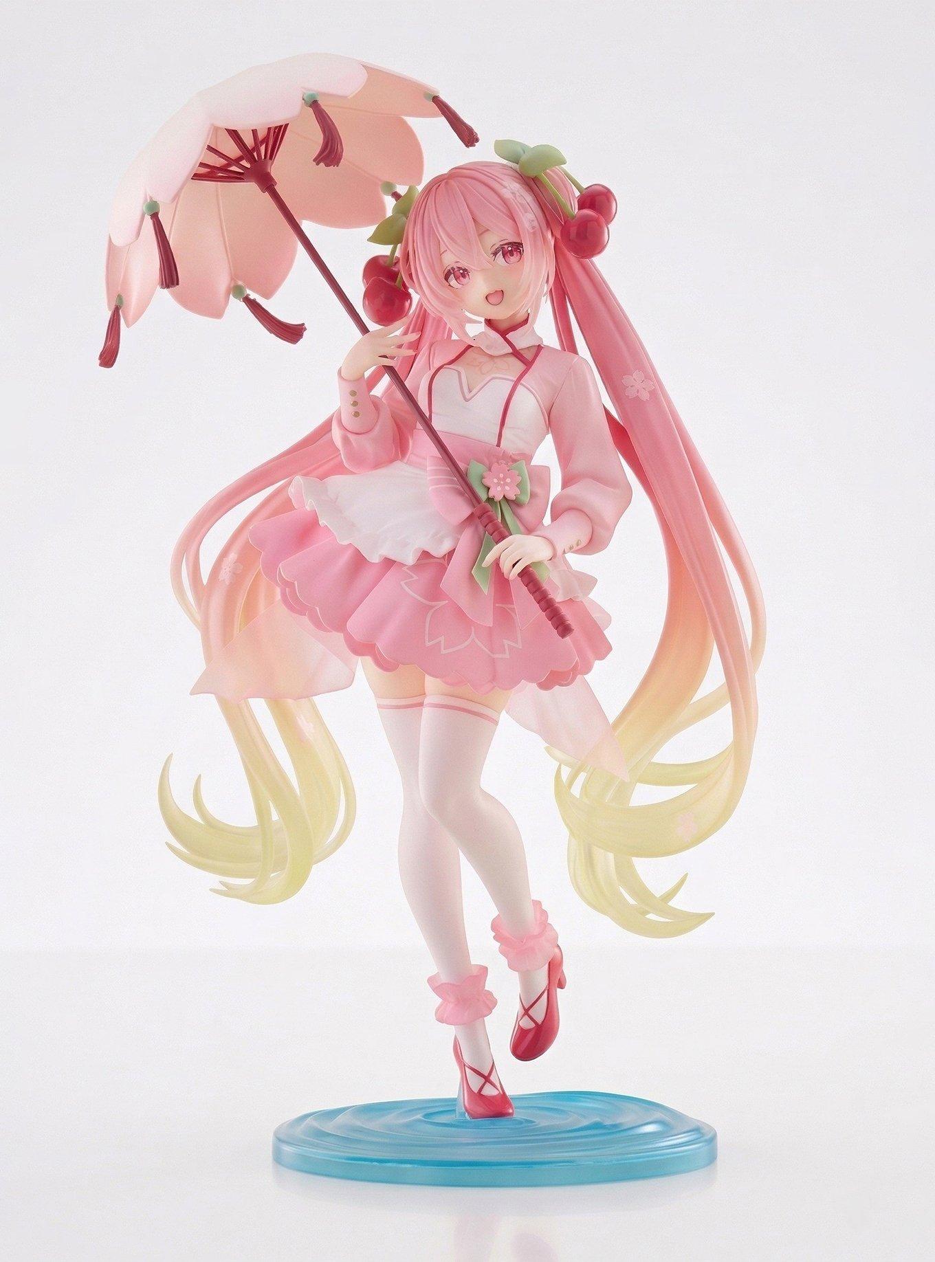 Taito Hatsune Miku AMP+ Sakura Miku Dress Figure, , hi-res