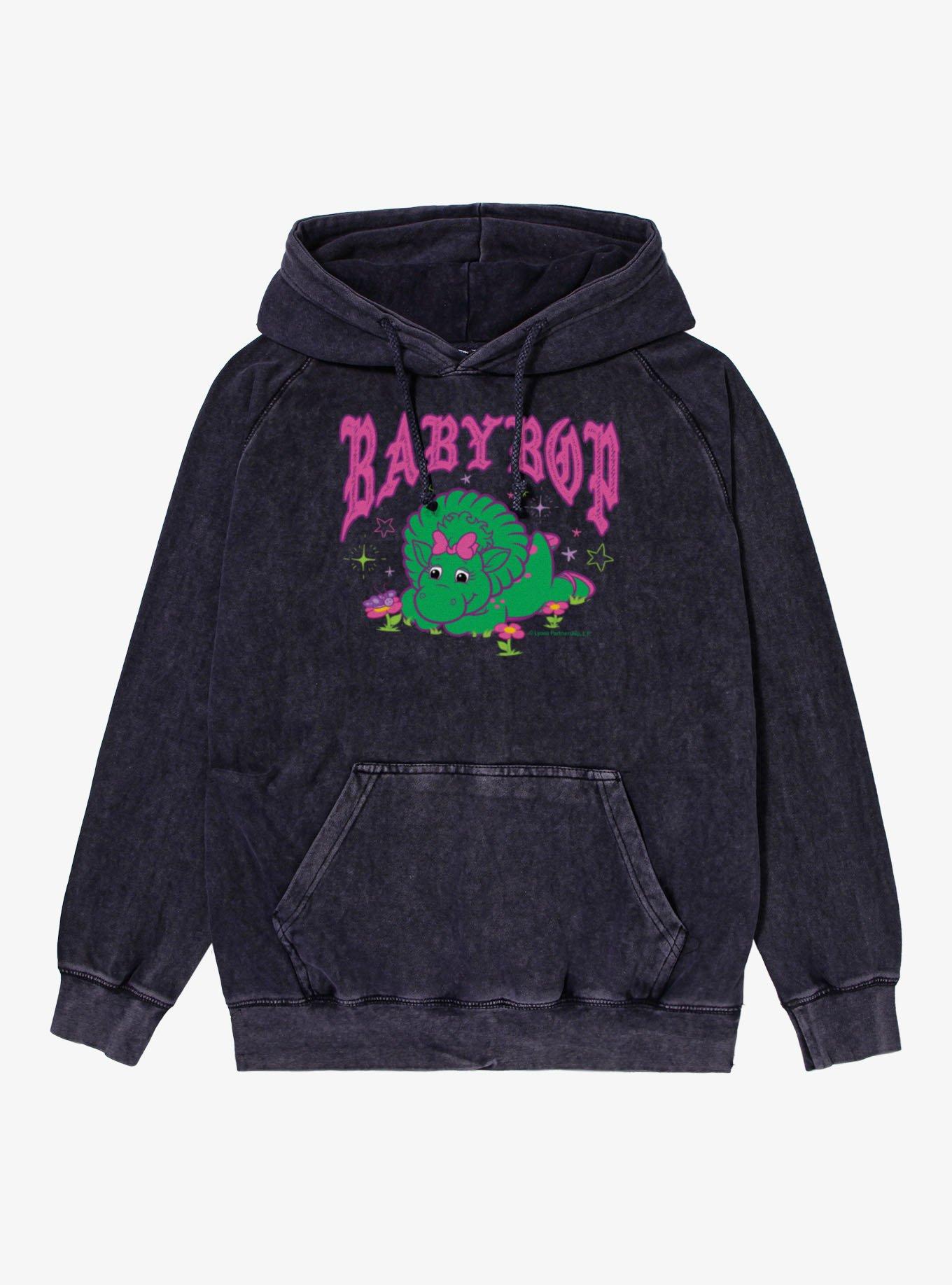 Barney Baby Bop Frolick Mineral Wash Hoodie, , hi-res