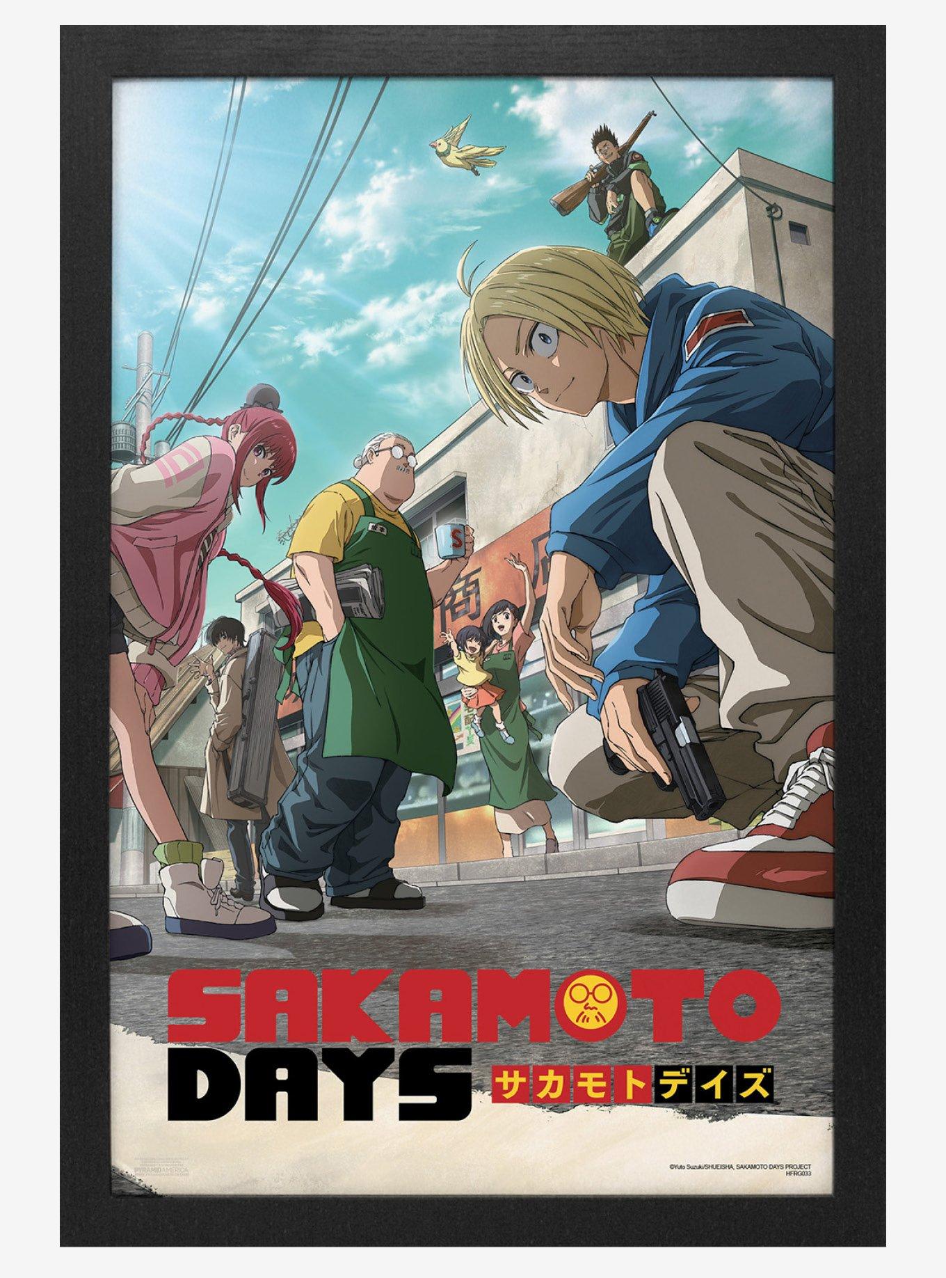 Sakamoto Days Season 1 Key Art 11x17" Framed Poster, , hi-res