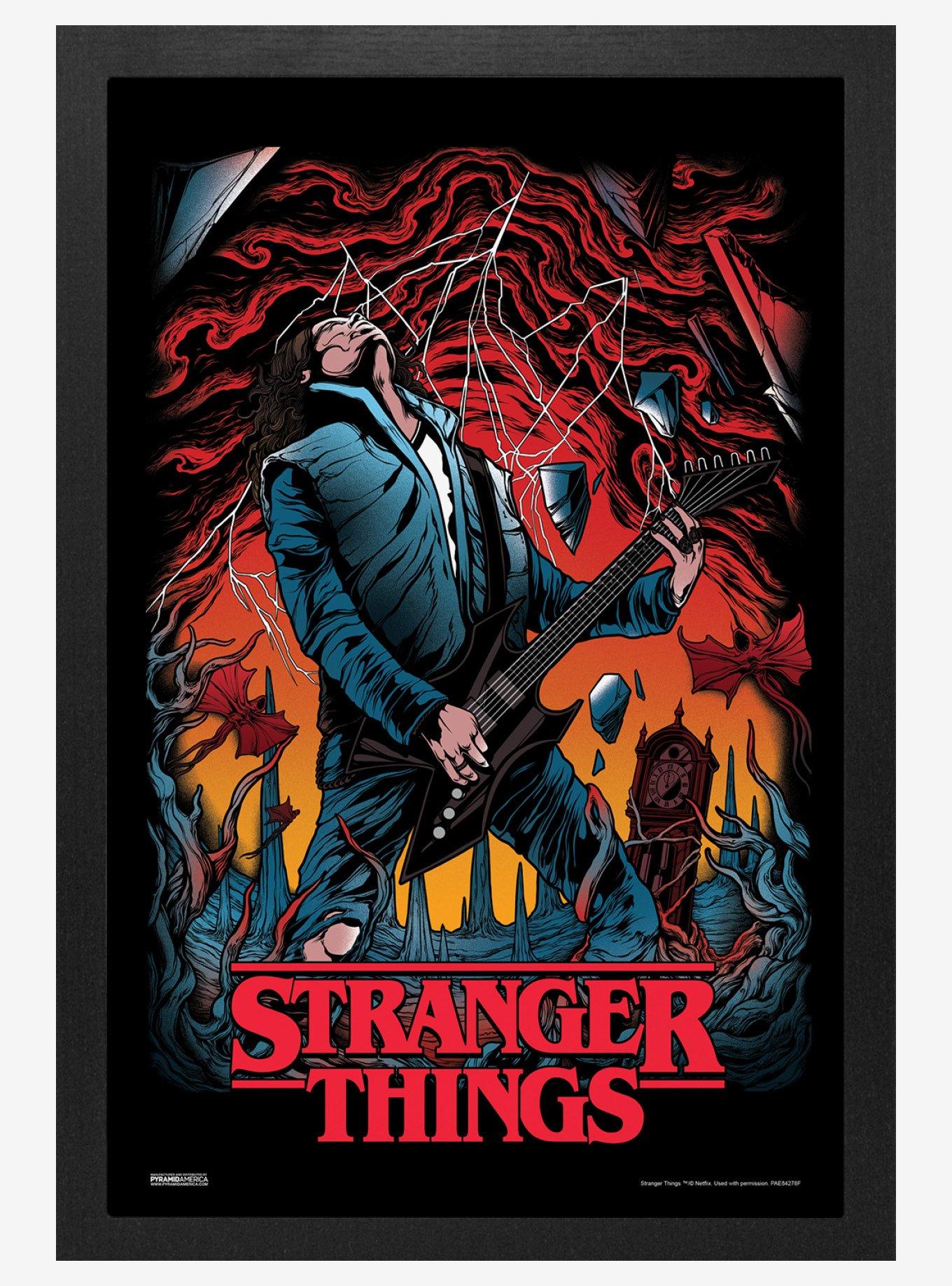 Stranger Things ポスター Stranger Things Eddie With Guitar 11x17