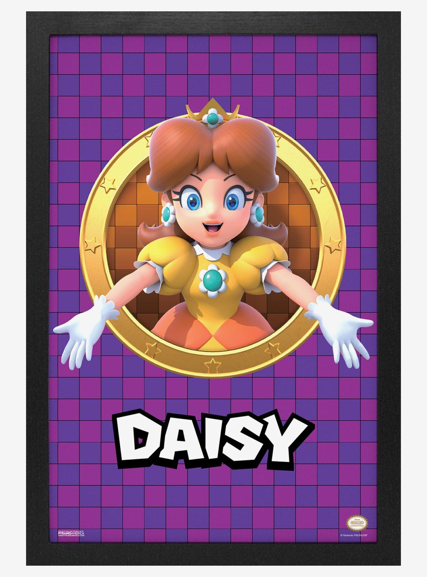 Super Mario 3D Port Daisy 11x17" Framed Poster
