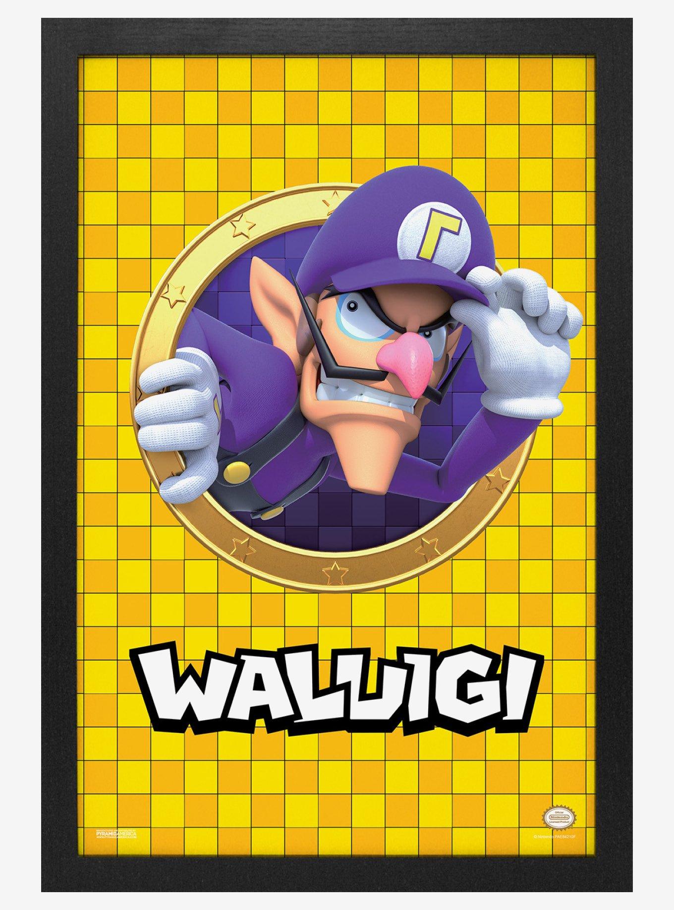 Super Mario 3D Port Waluigi 11x17" Framed Poster, , hi-res