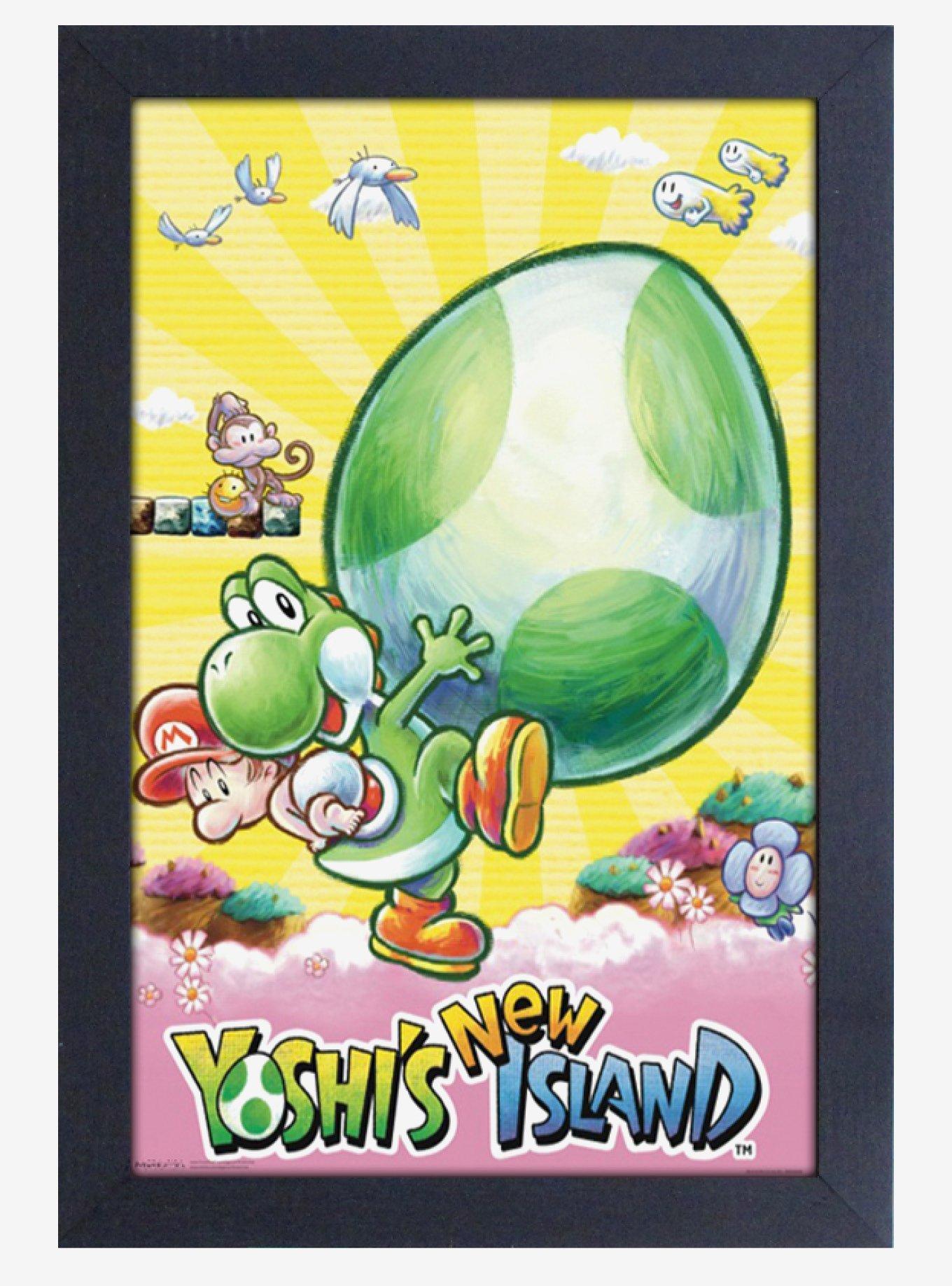 Super Mario Yoshi's New Island 11x17" Framed Poster, , hi-res
